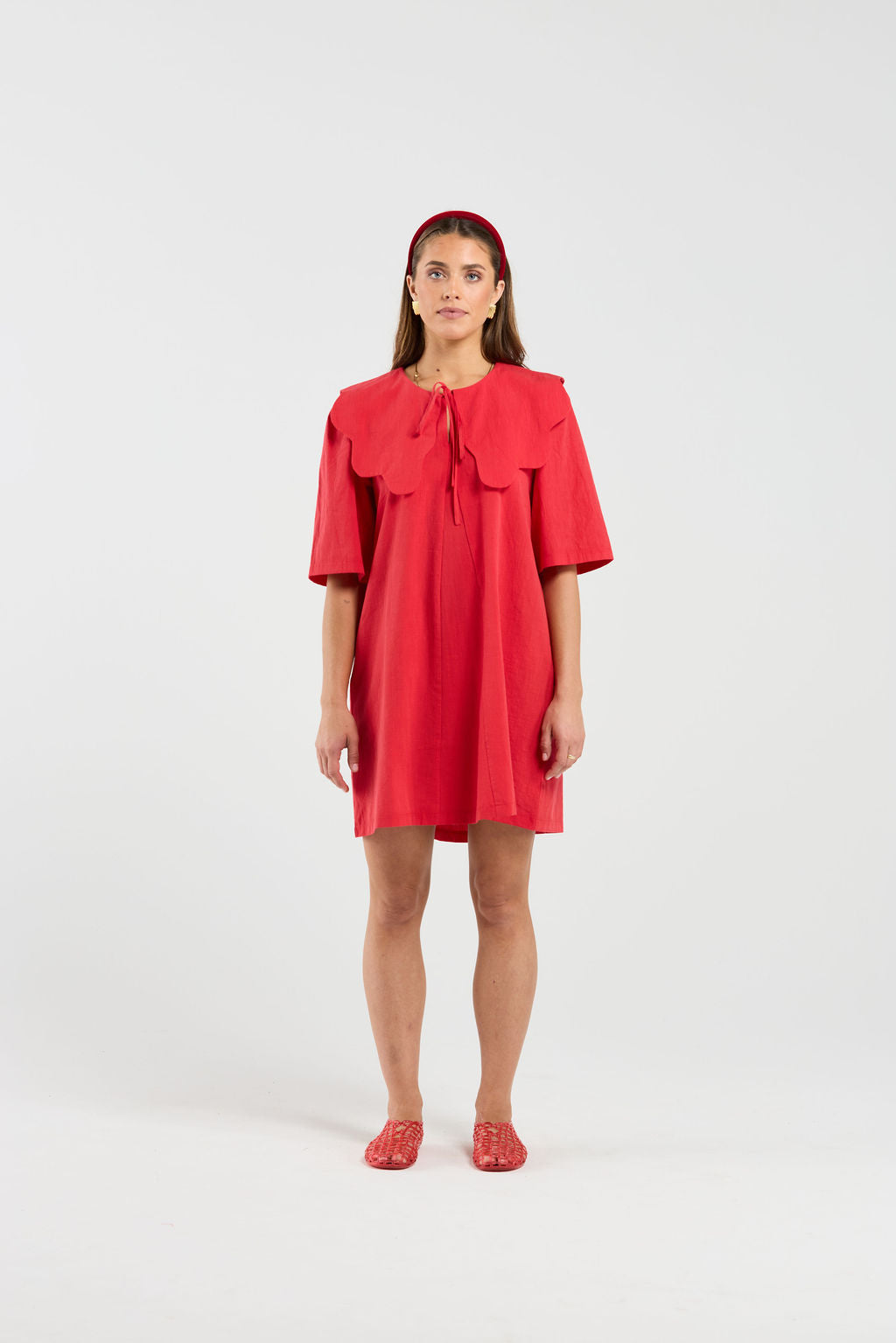 Yoko Dress - Hot Sauce