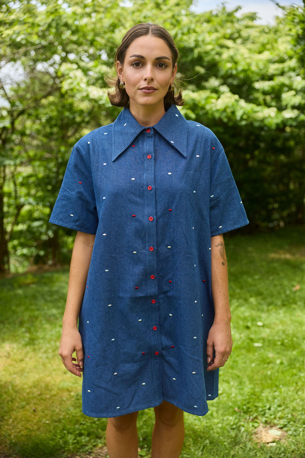 Monroe Dress - Dots