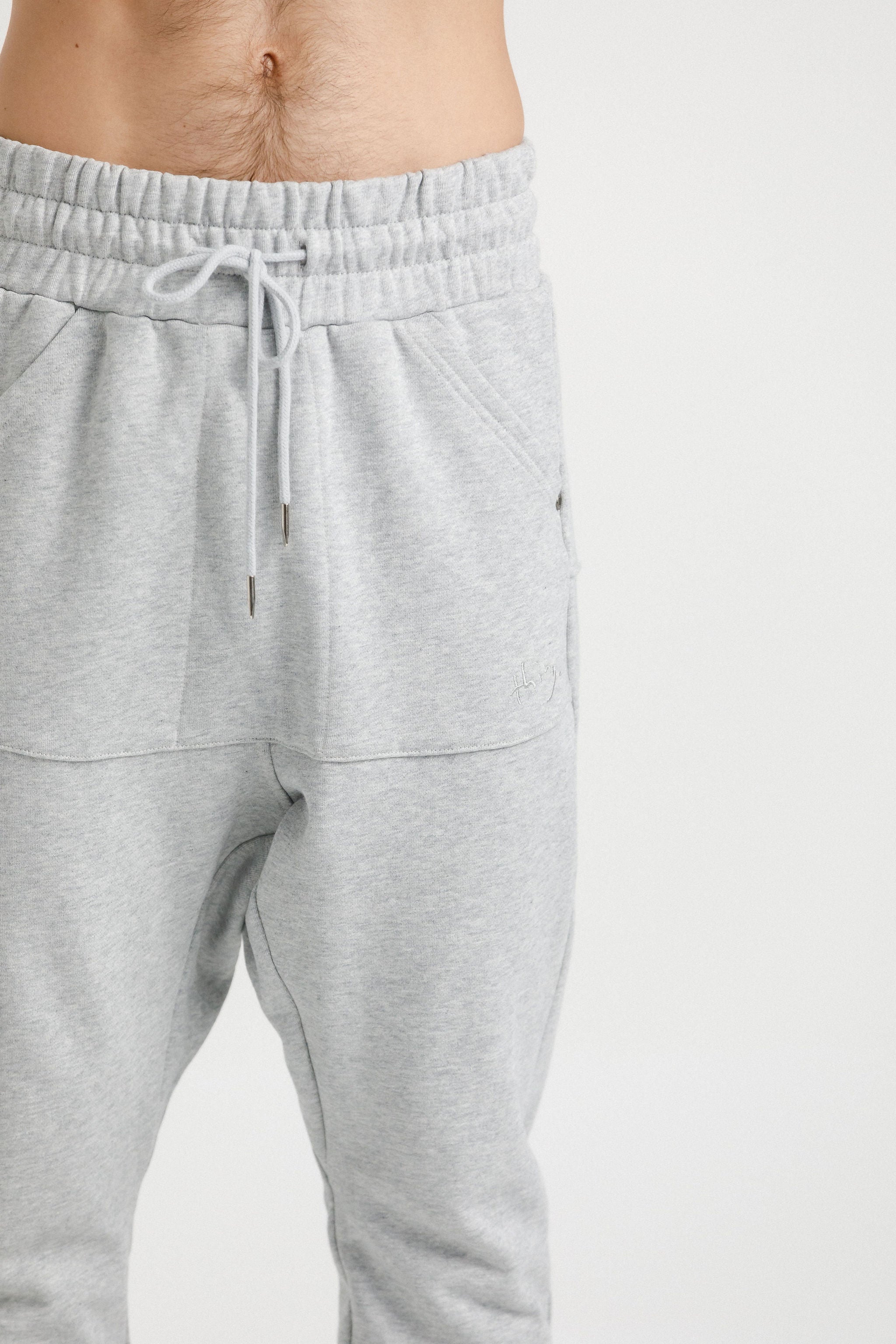 Fleece Para Pant Replen - Grey Marle