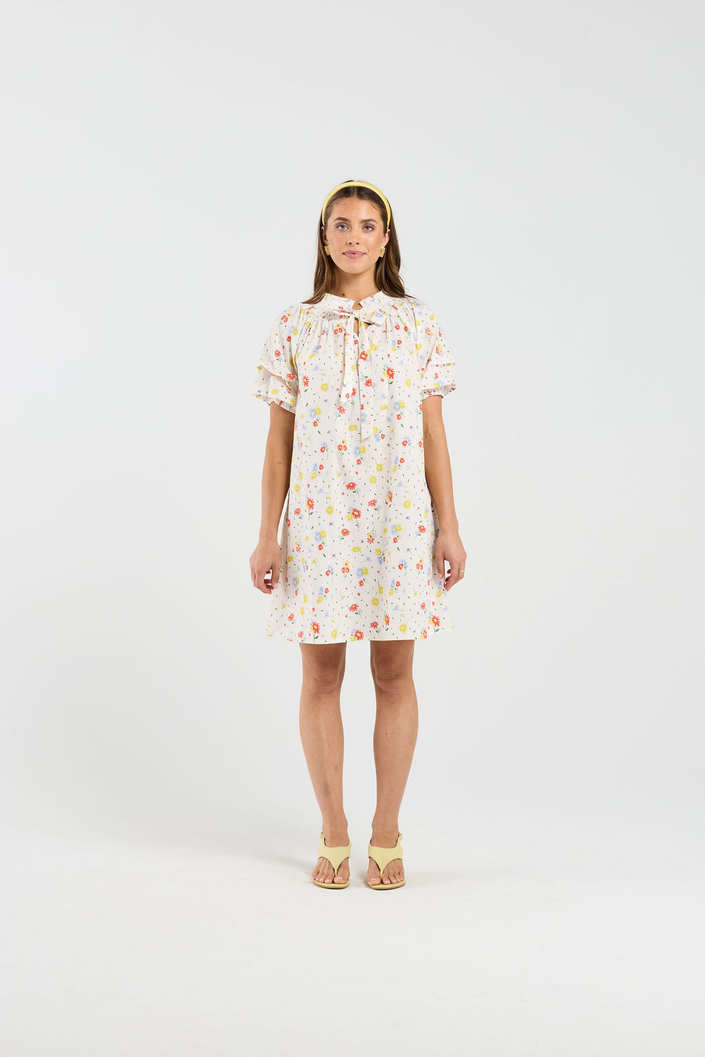Emmelee Dress - Wildflower Pop