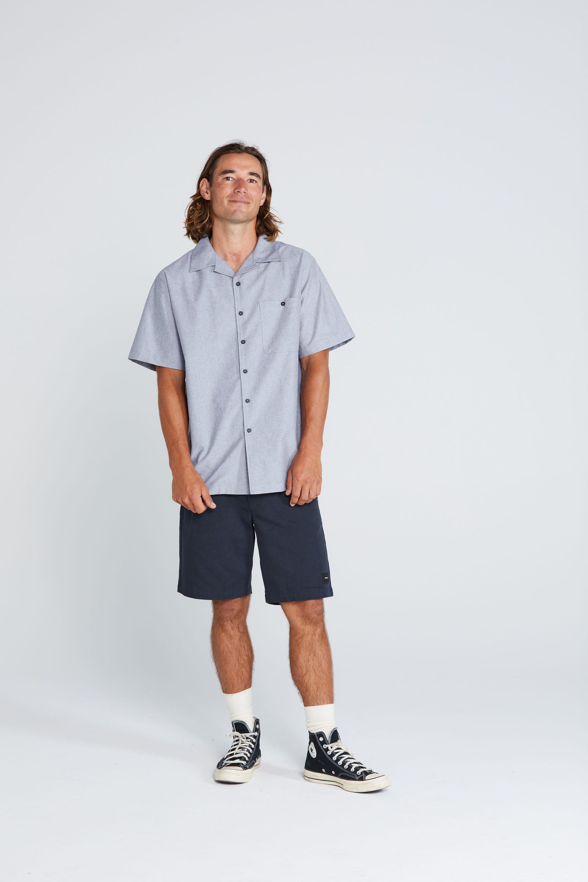 Trope Shirt - Onyx Grain
