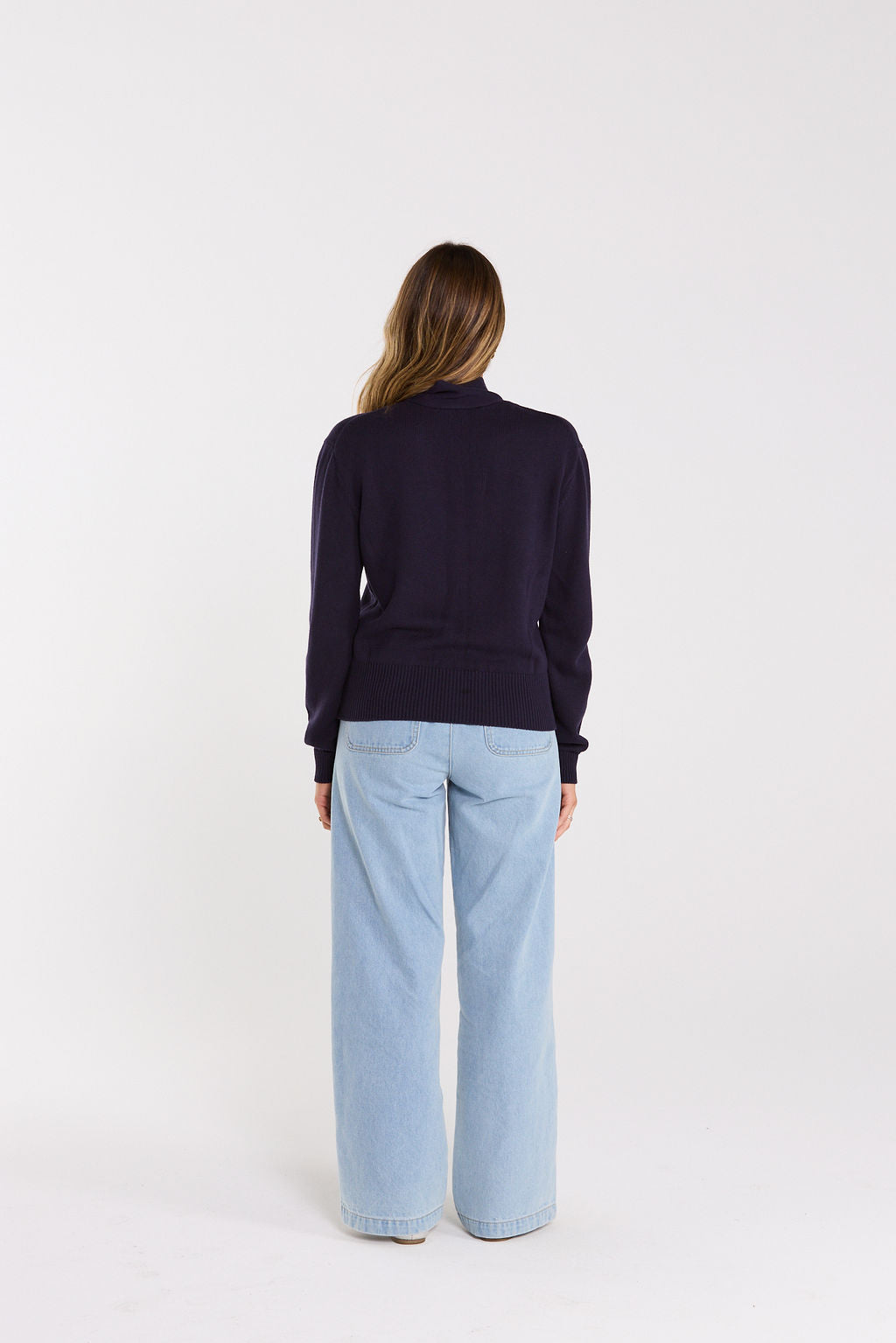 Serene Cardigan - Navy