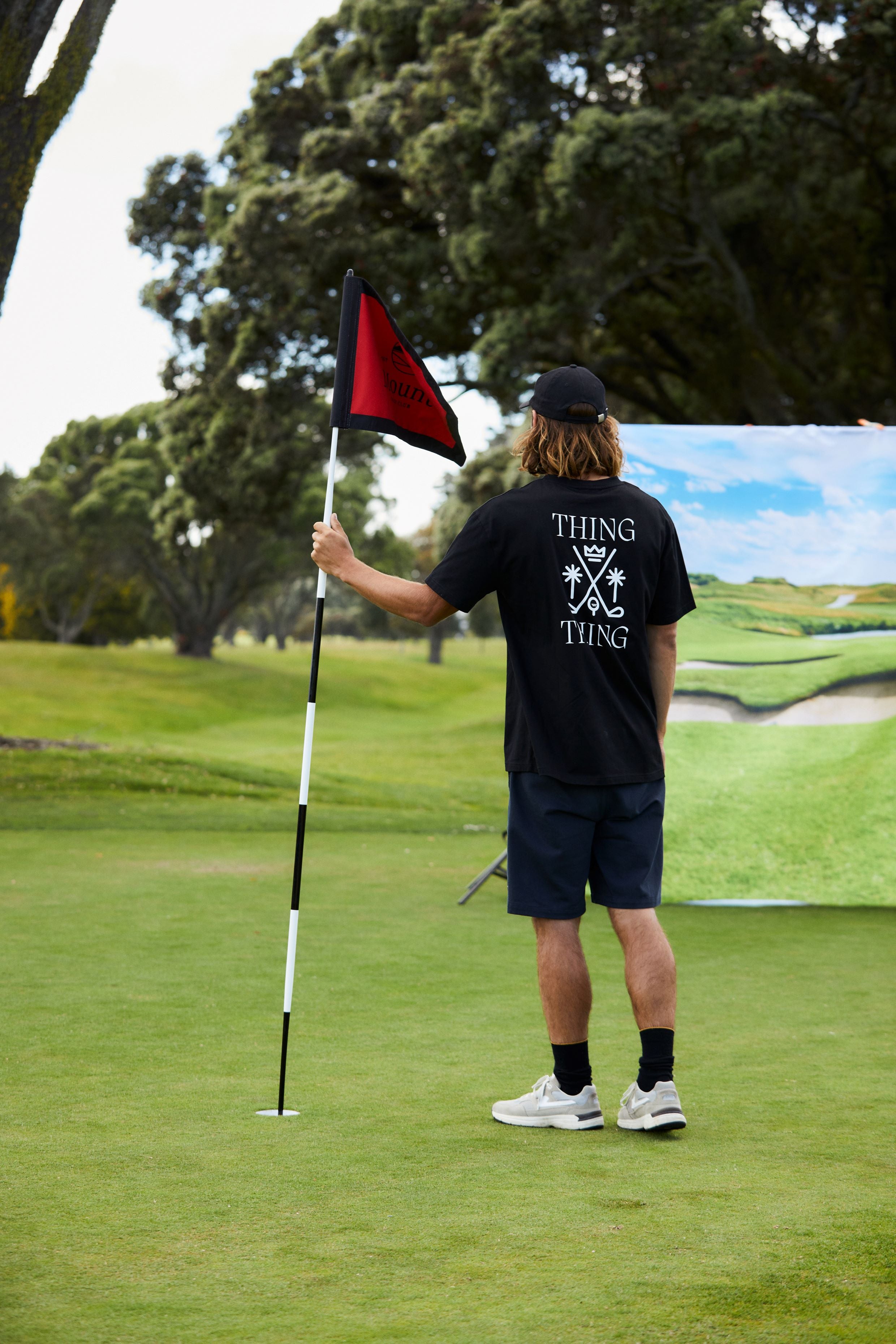 Ample Tee - Black Golf Thing