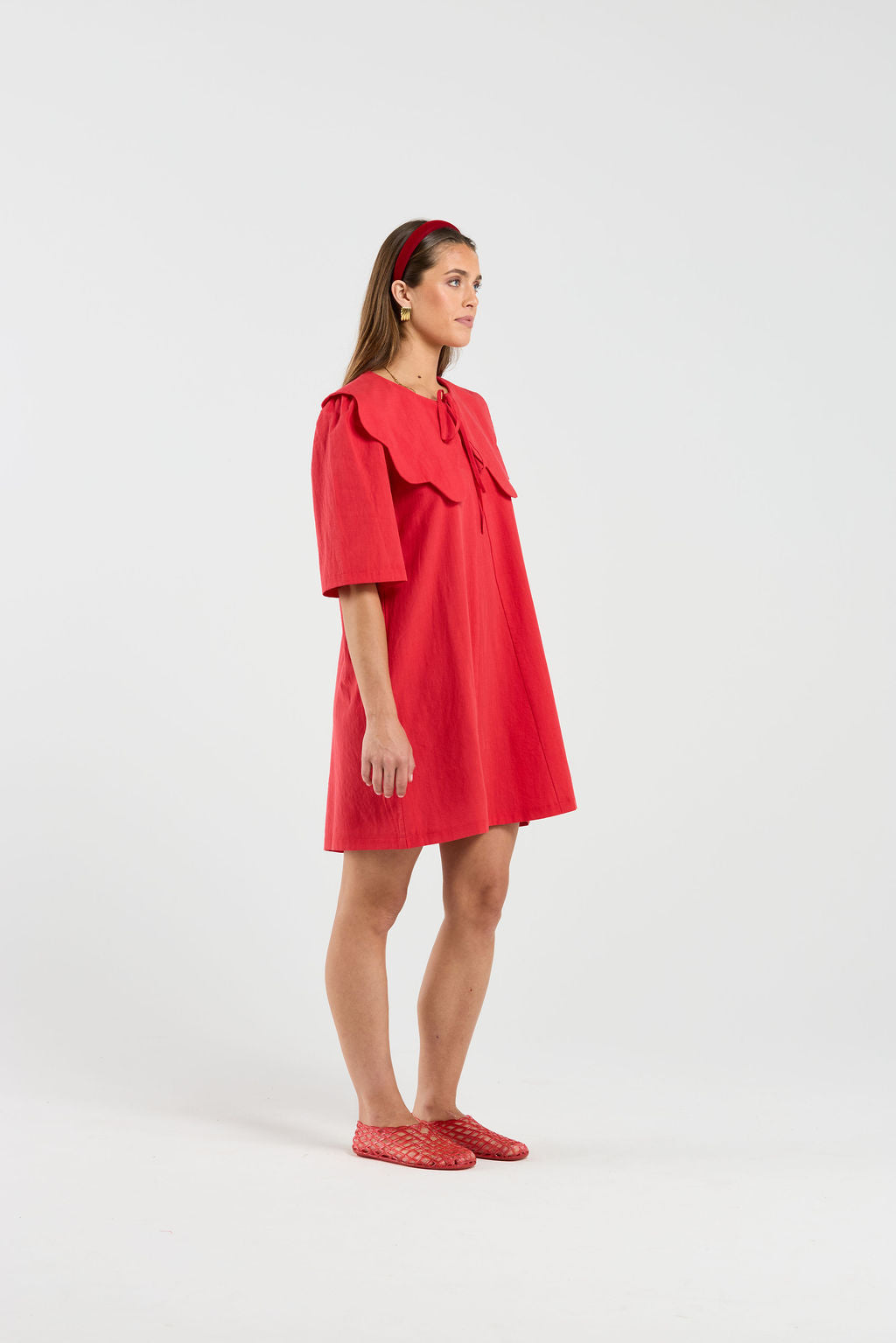 Yoko Dress - Hot Sauce