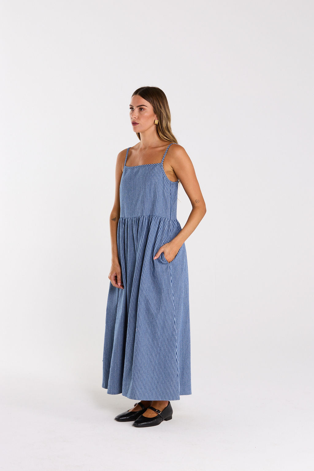 Coming Soon - Ziggle Dress - Skyline Denim