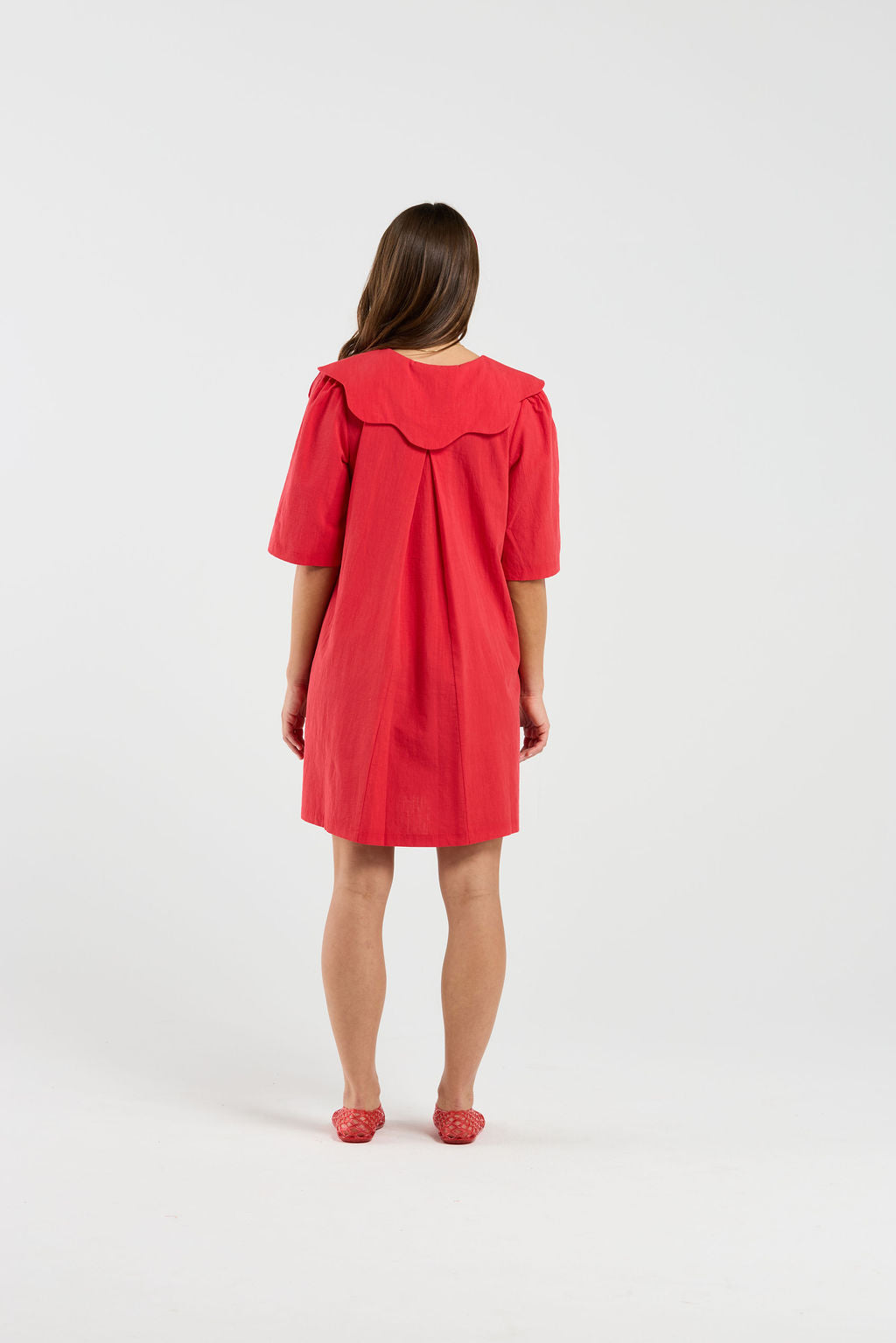 Yoko Dress - Hot Sauce