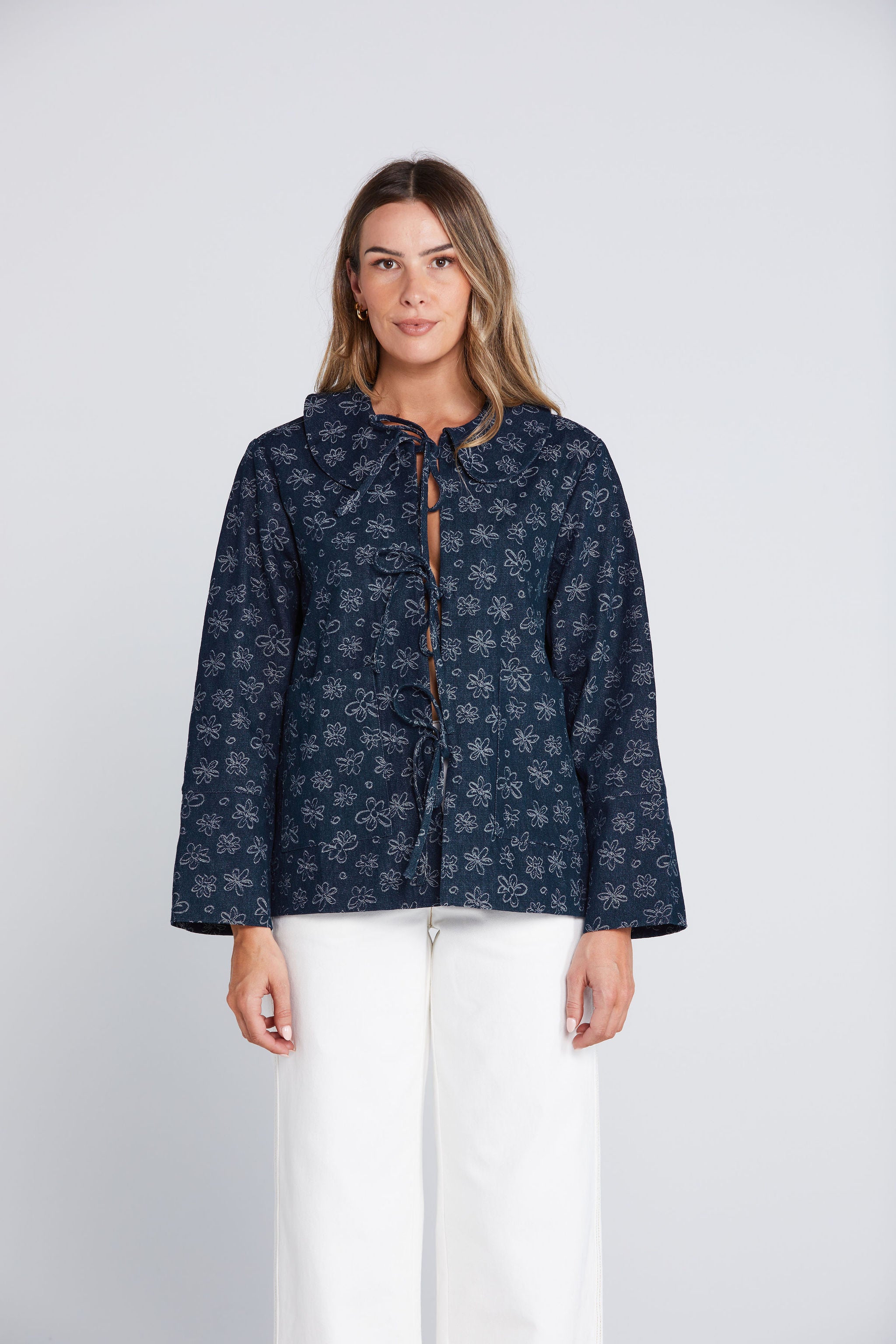 Commence Shacket - Inkwell Bloom