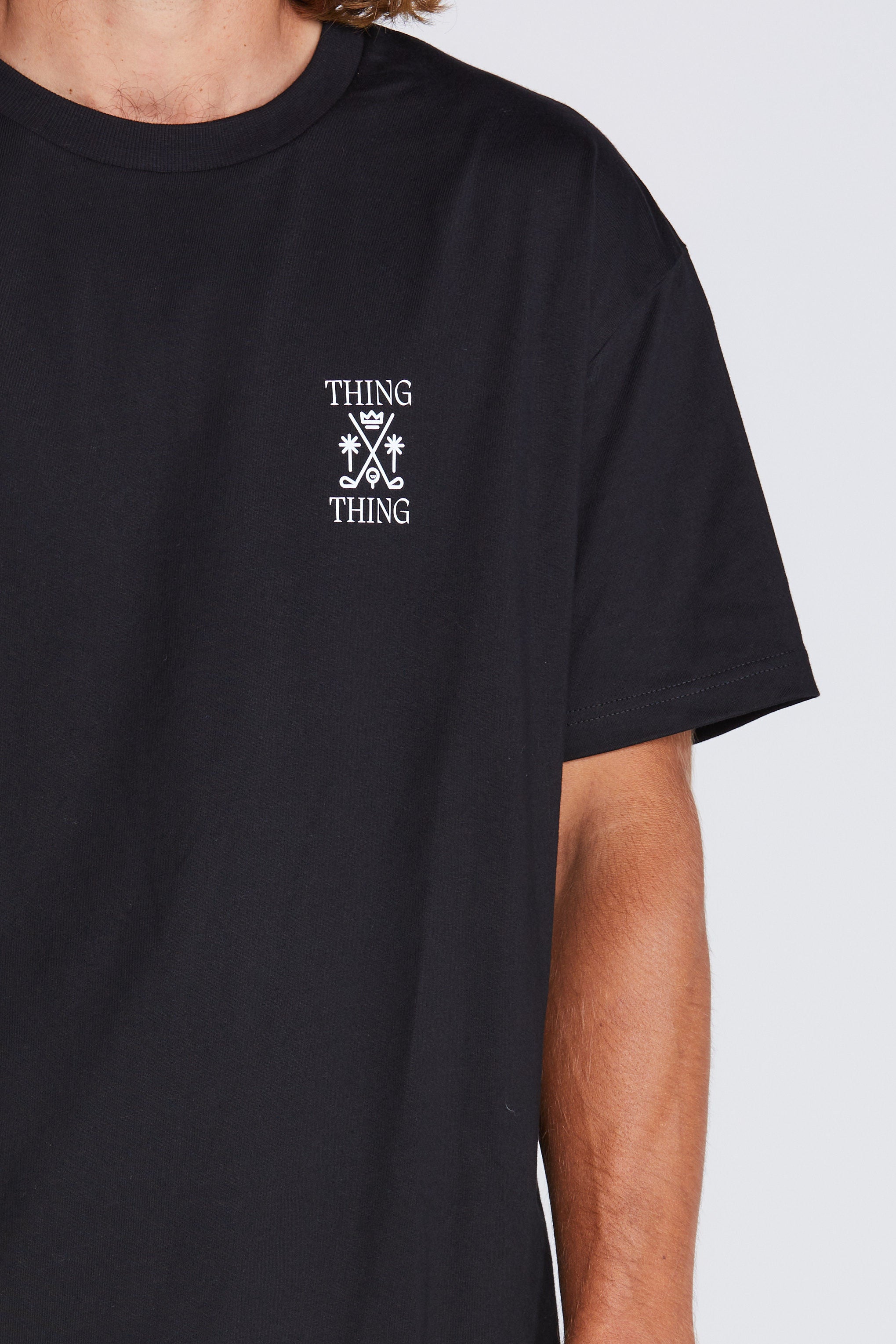 Ample Tee - Black Golf Thing