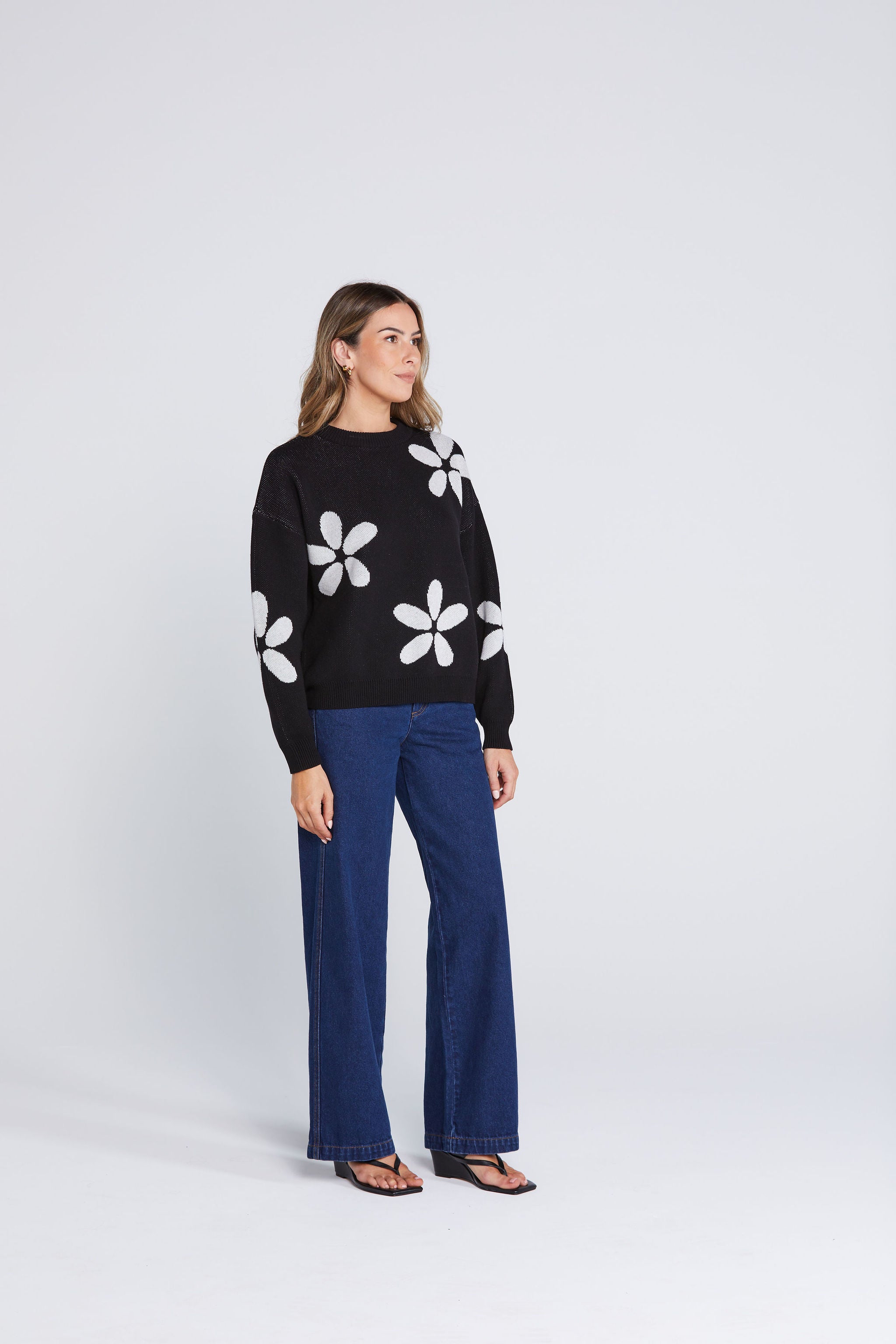Petal Jumper - Mono