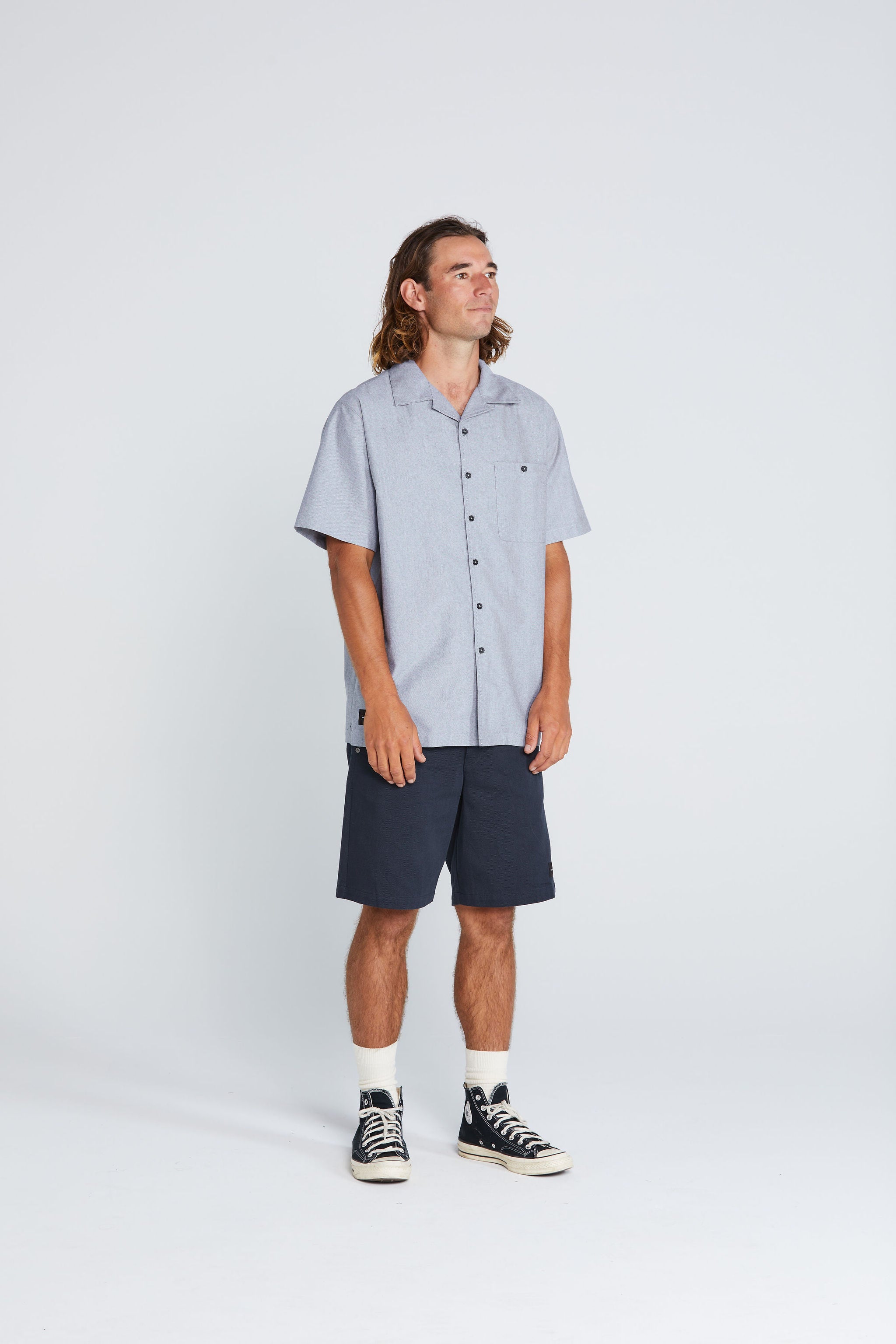 Trope Shirt - Onyx Grain