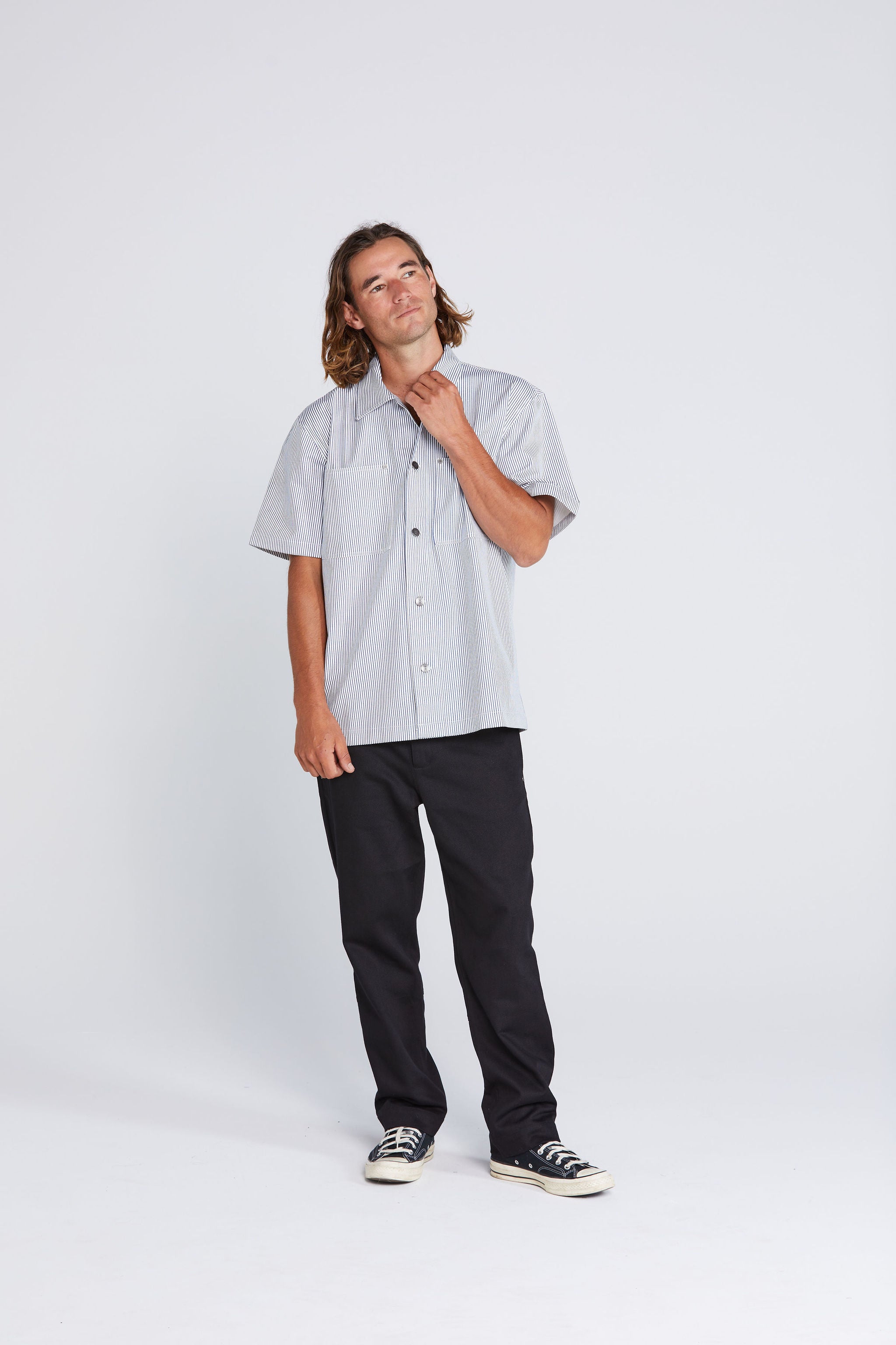 Flyn Shirt - Seaside Stripe