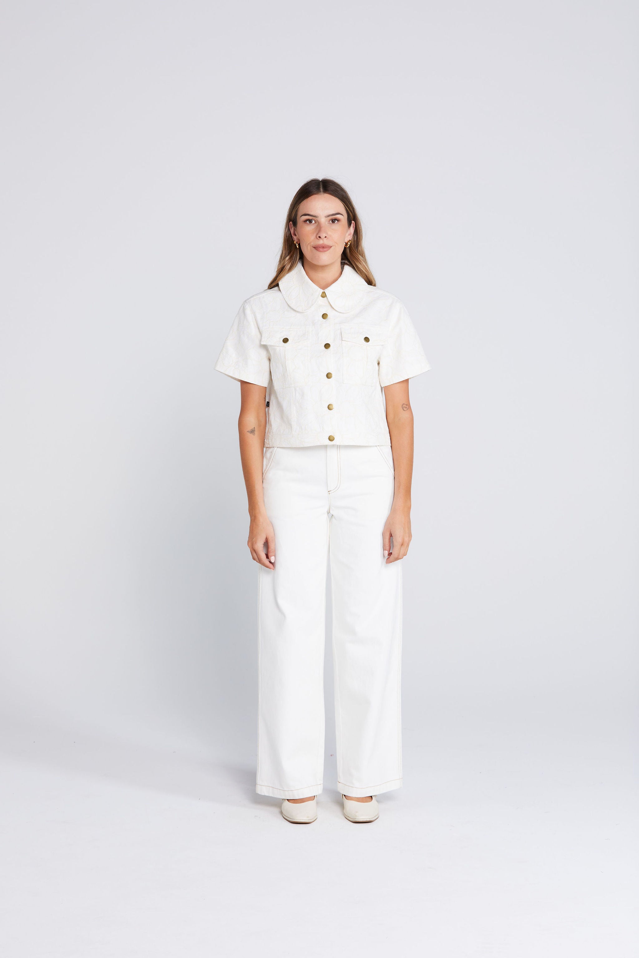 Zephrya Top - Creamy Daisy
