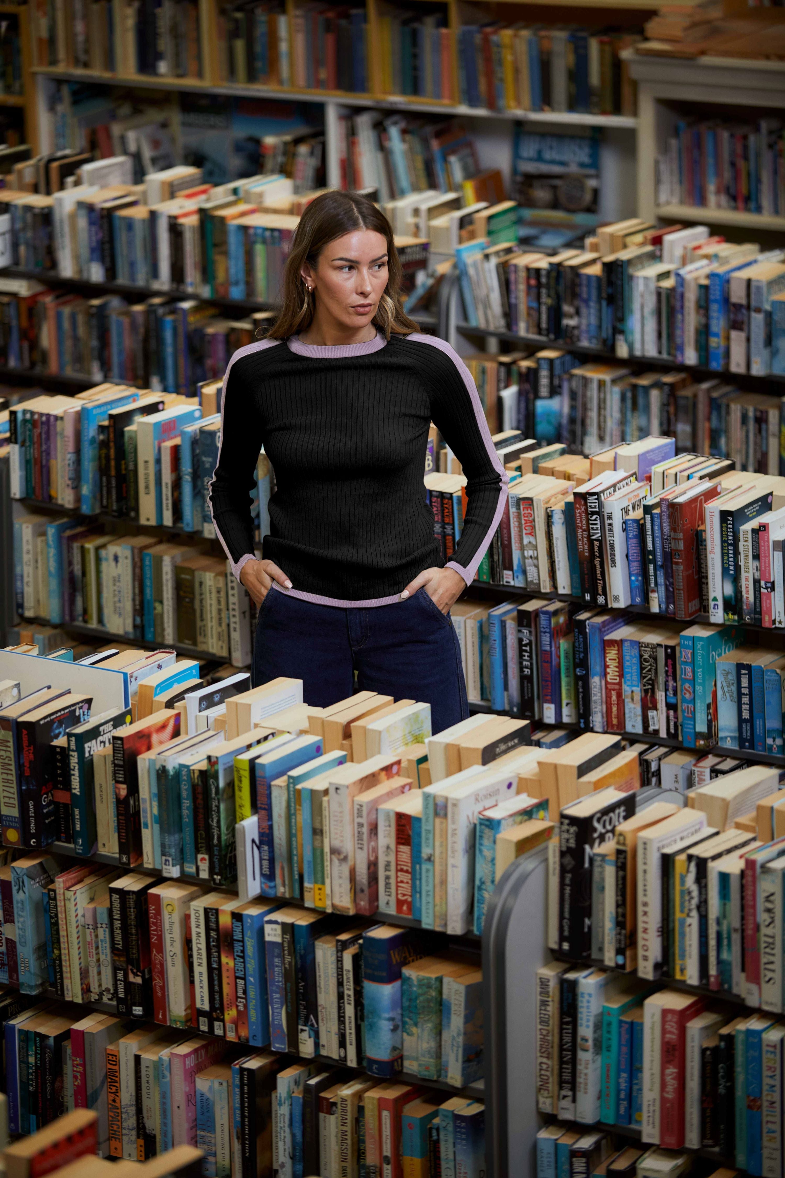 Unity Longsleeve - Black/Lilac