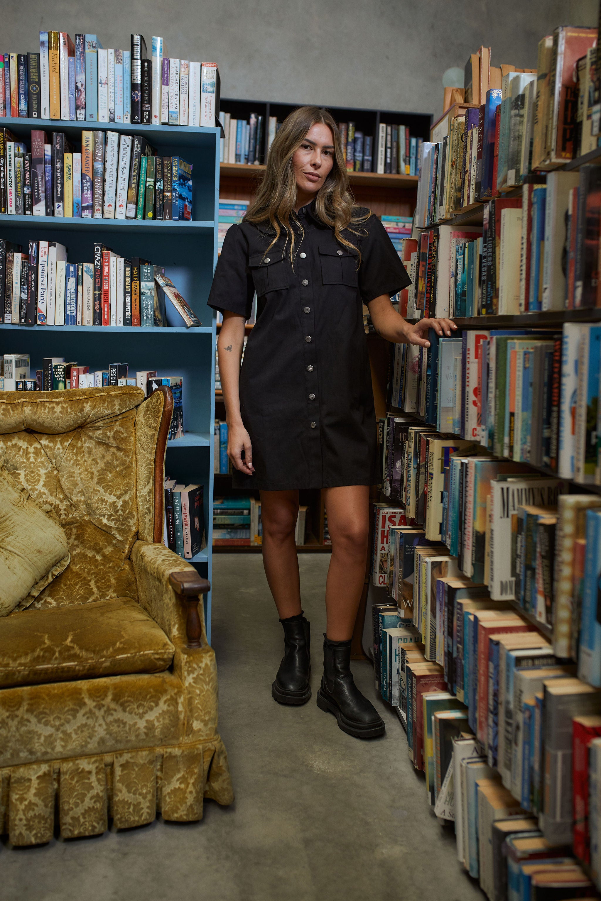 Utility Dress - Black