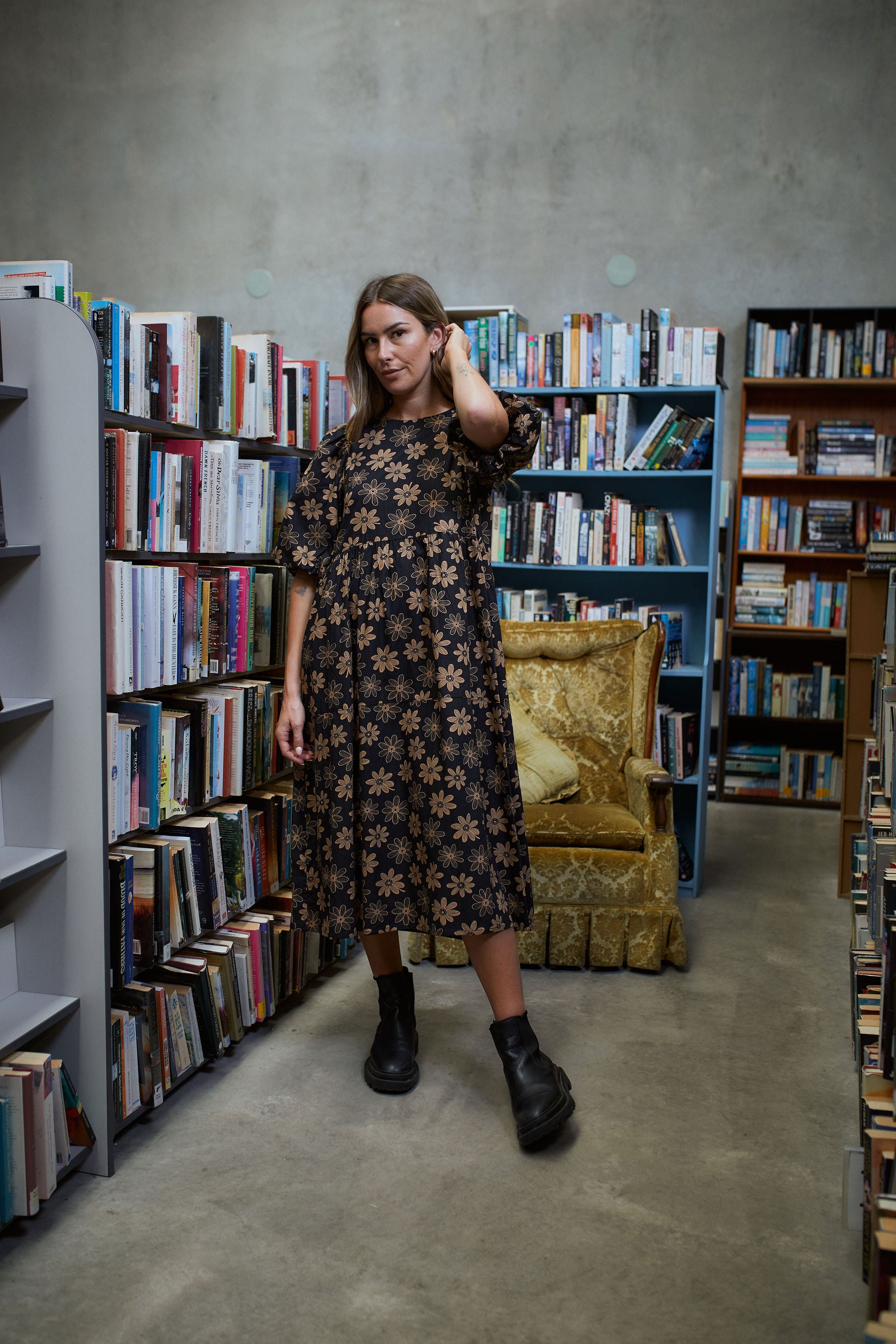 Lea Dress - Winter Petal