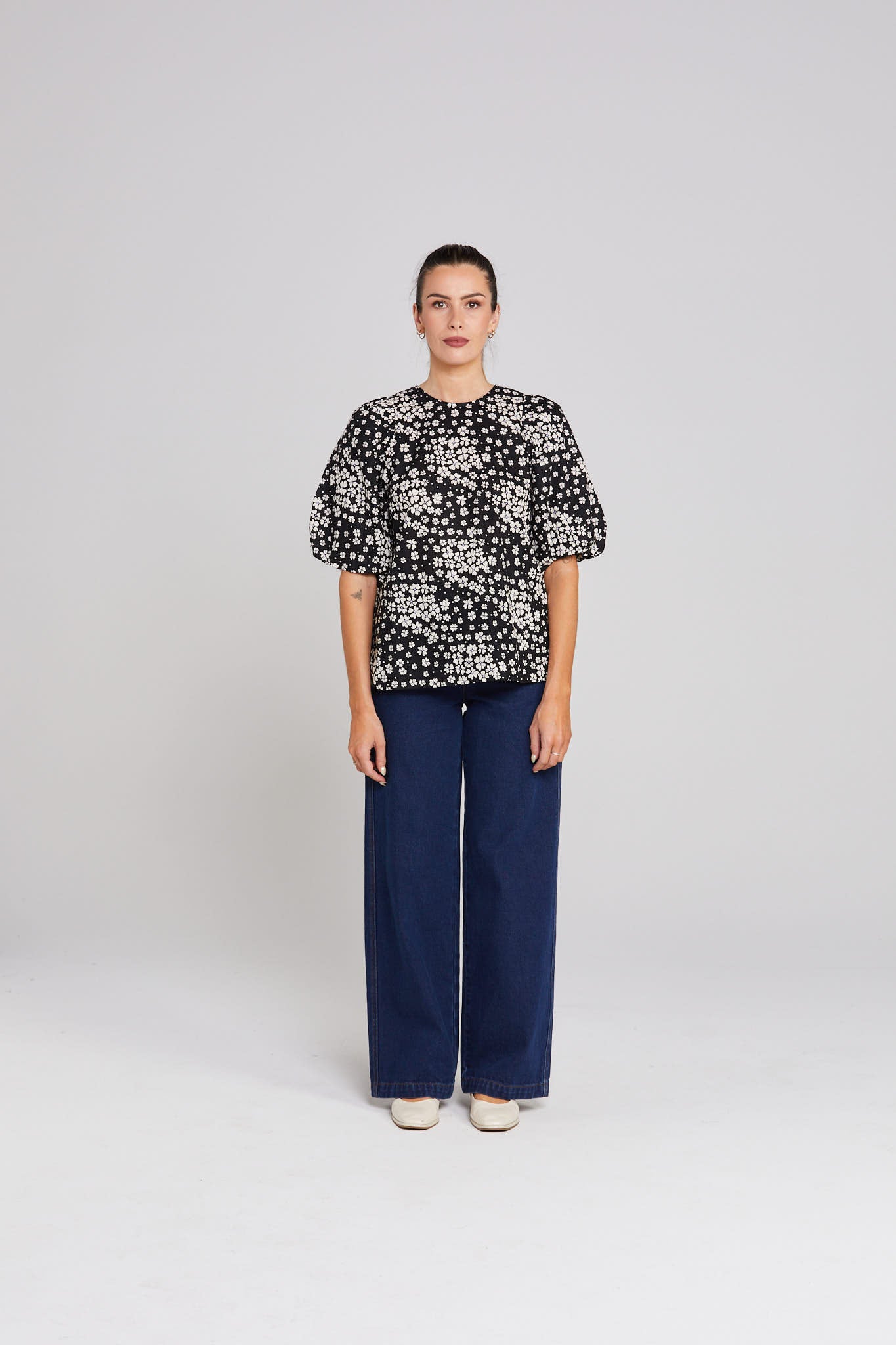 Lucie Top - Night Bloom