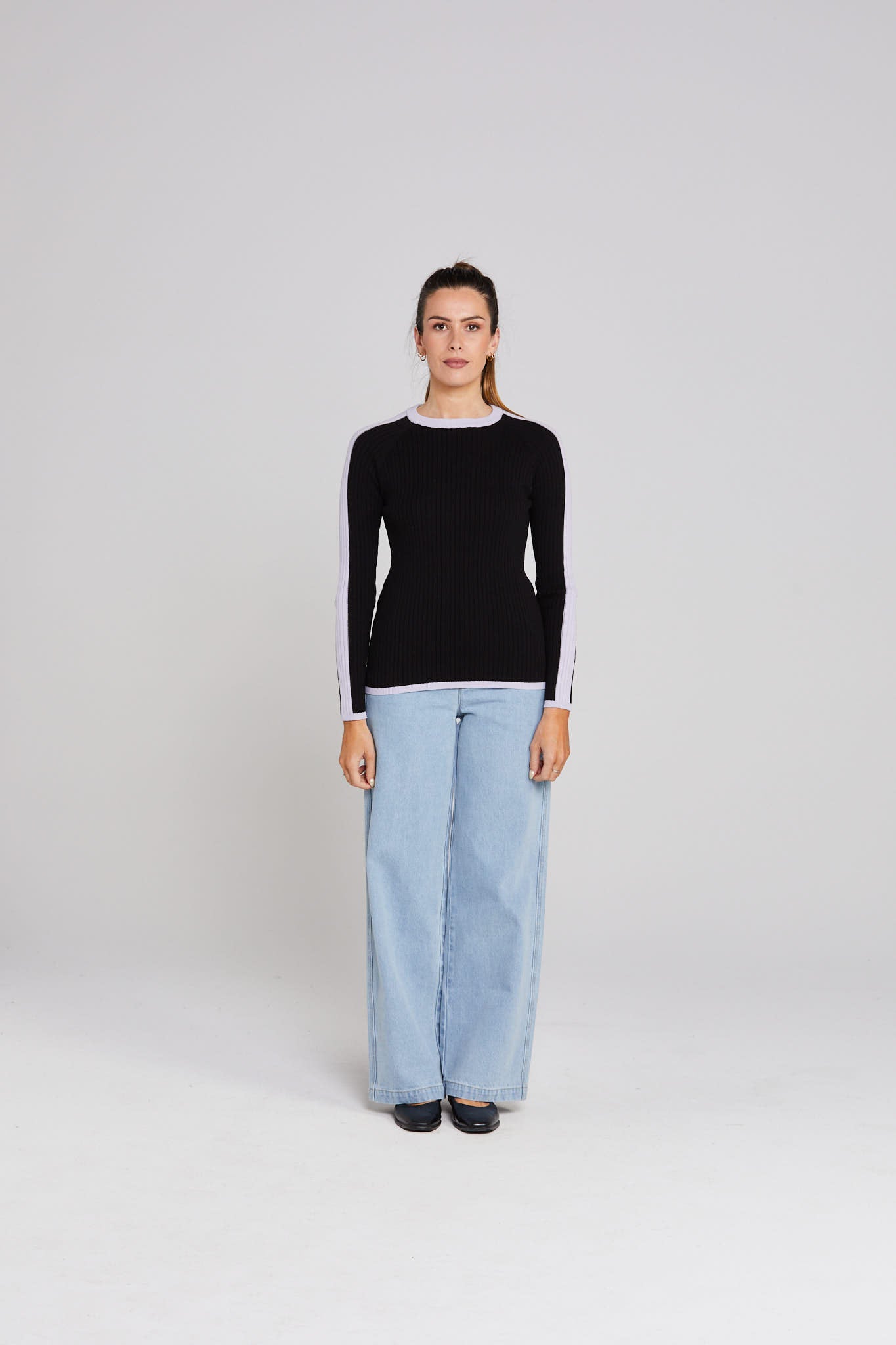 Unity Longsleeve - Black/Lilac