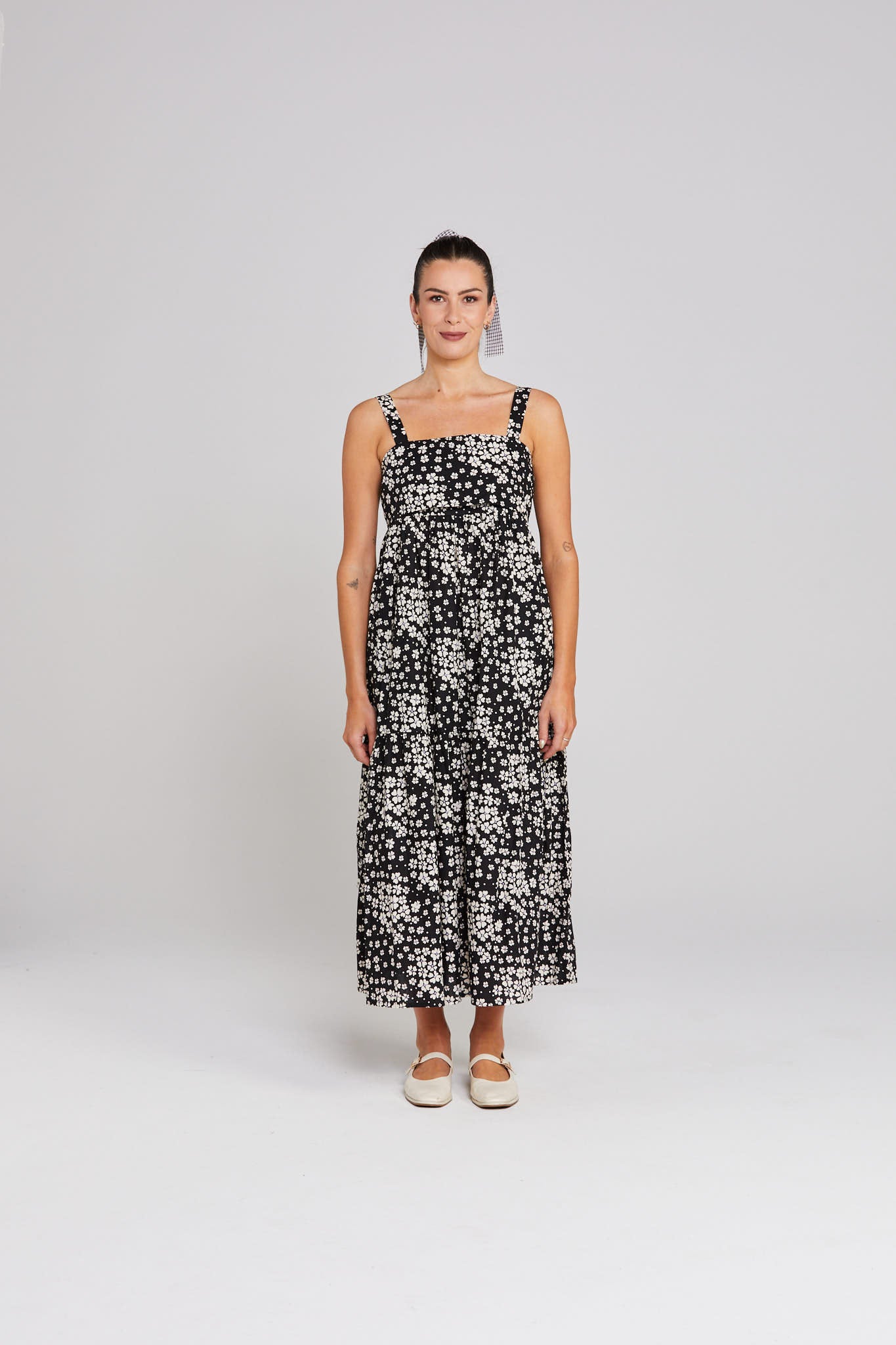 Zigger Dress - Night Bloom