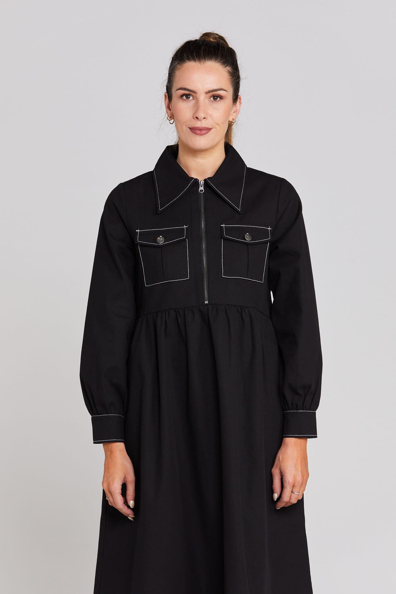 Delphi Dress - Black