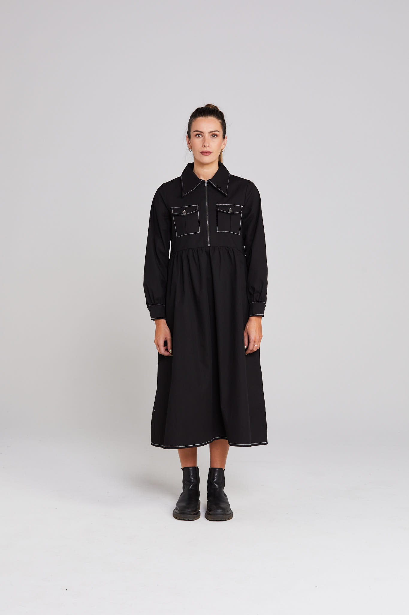 Delphi Dress - Black