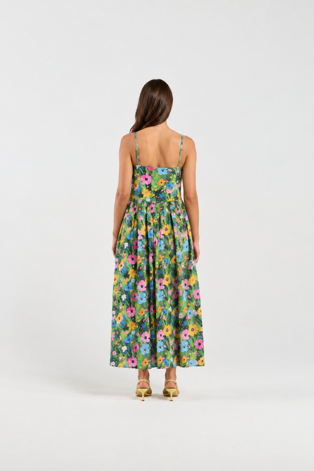 Zinnia Dress - Floraburst