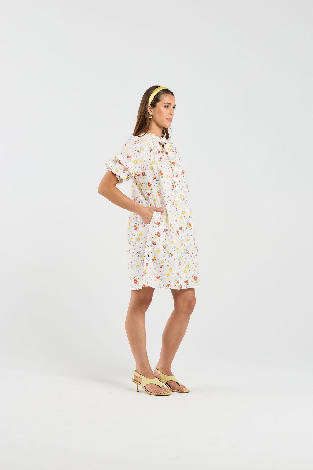 Emmelee Dress - Wildflower Pop