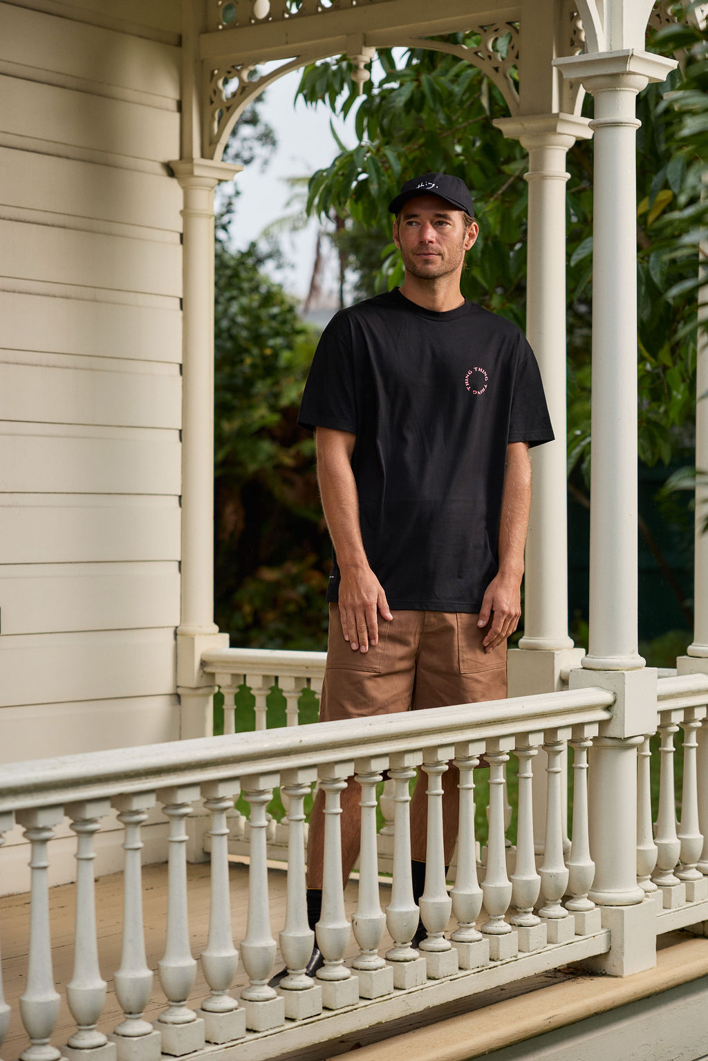 Coming Soon - Ample Tee - Flora Black