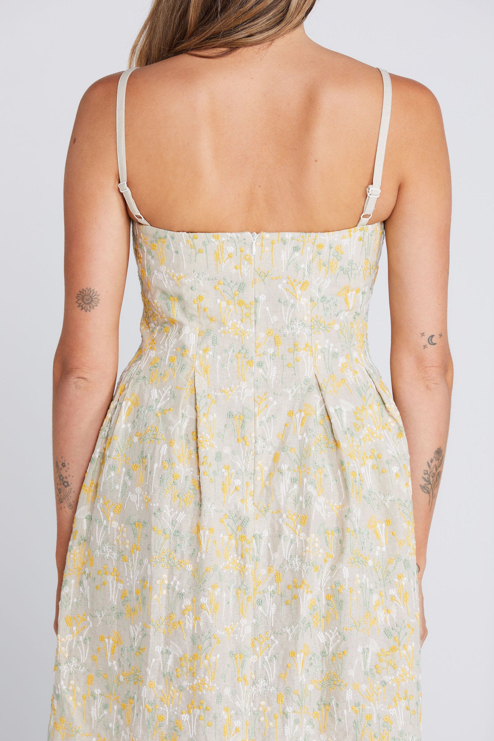 Misty Dress - Whimsical Flora