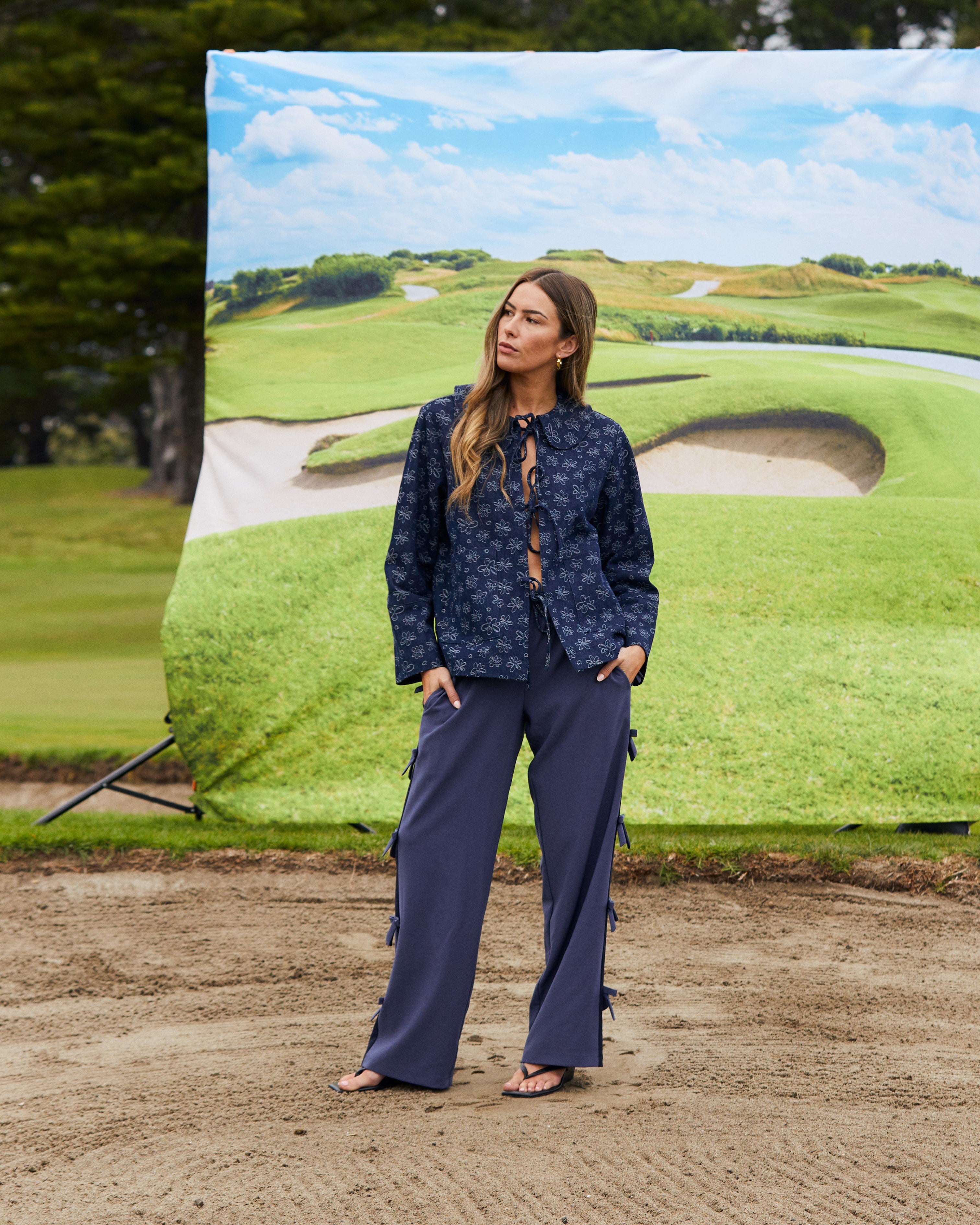 Commence Shacket - Inkwell Bloom