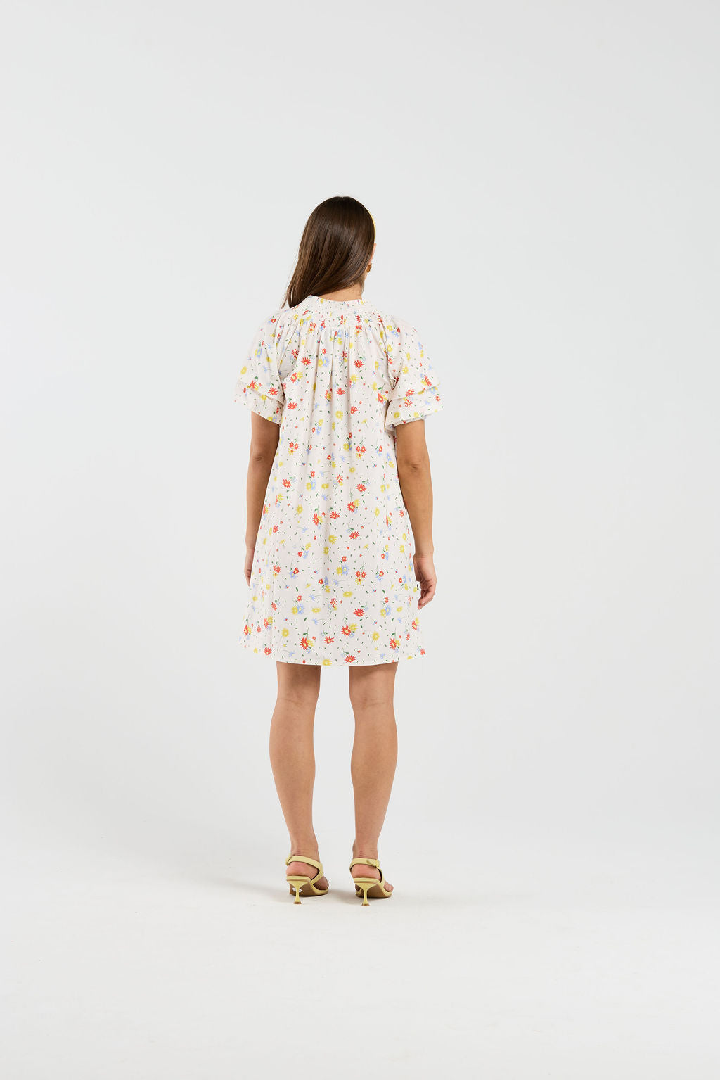 Emmelee Dress - Wildflower Pop