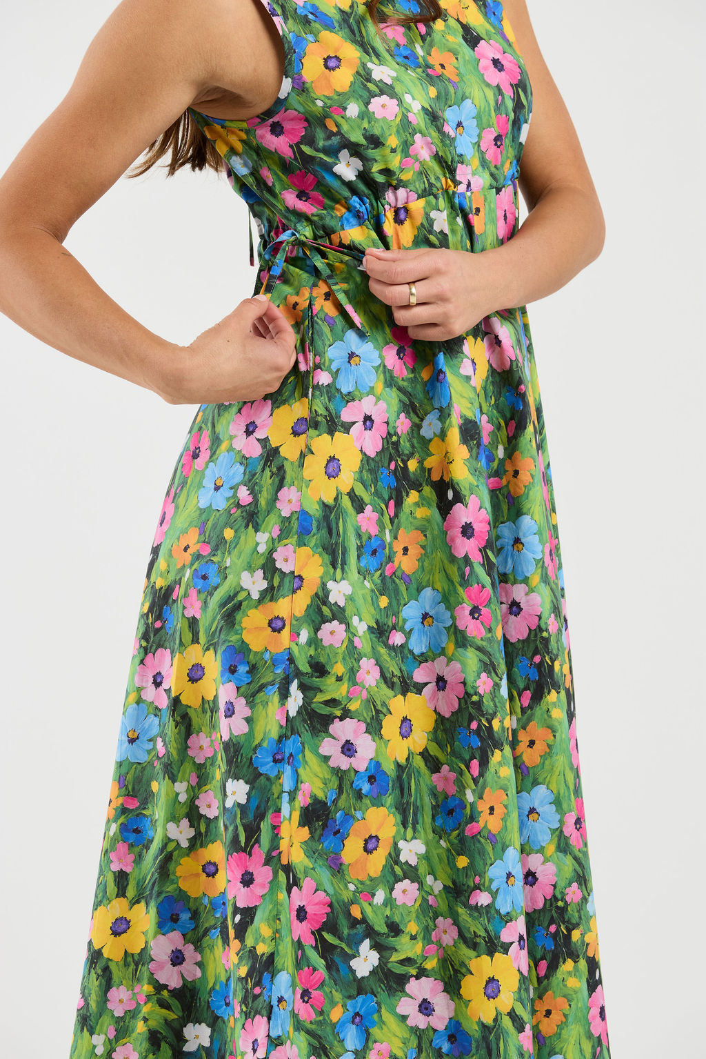 Cintrana Dress - Floraburst
