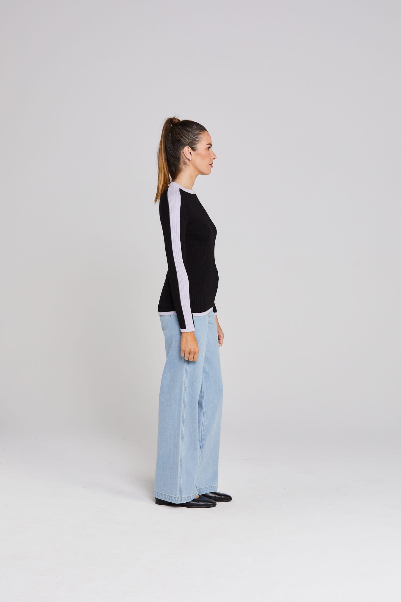 Unity Longsleeve - Black/Lilac