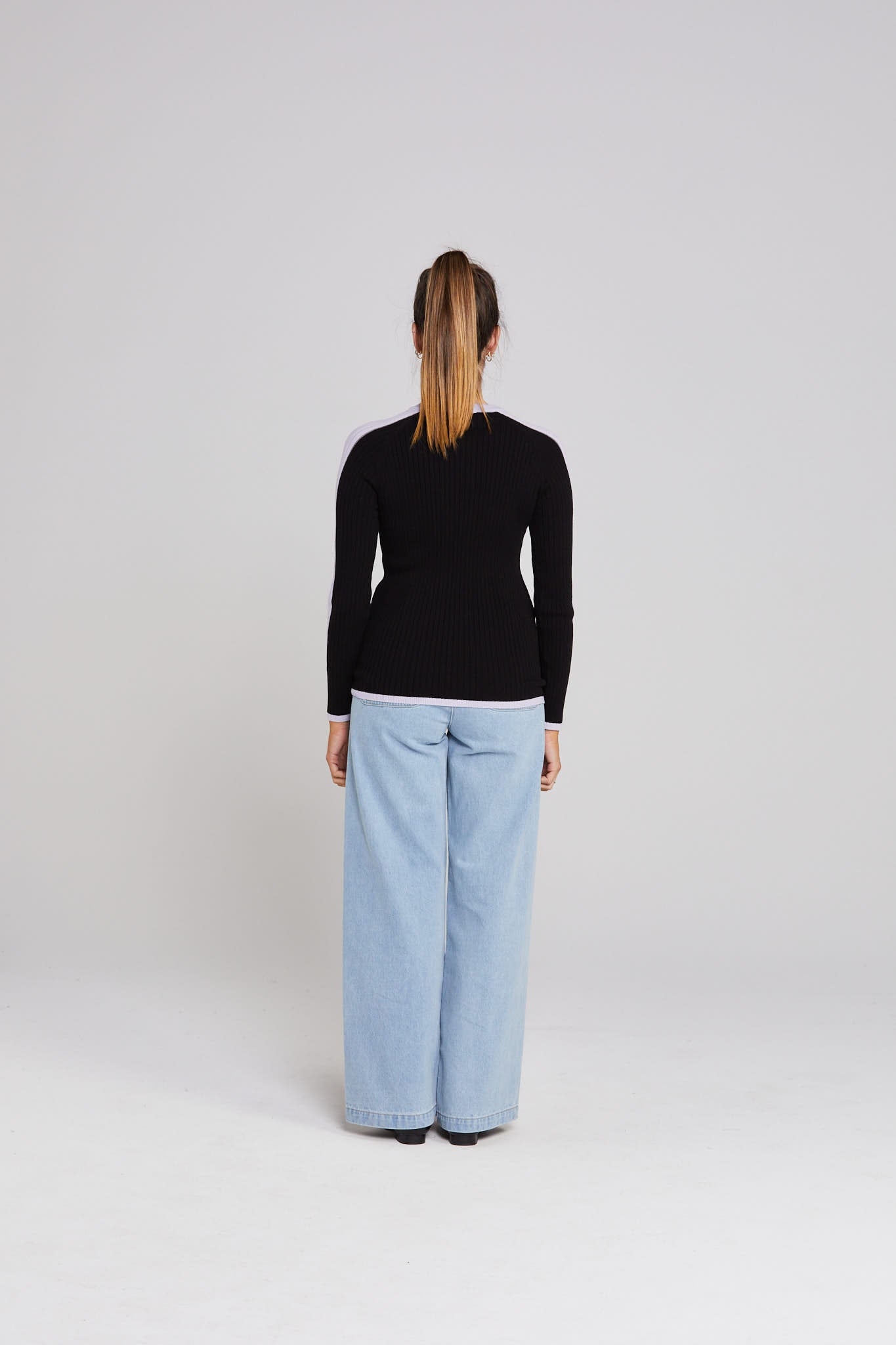 Unity Longsleeve - Black/Lilac