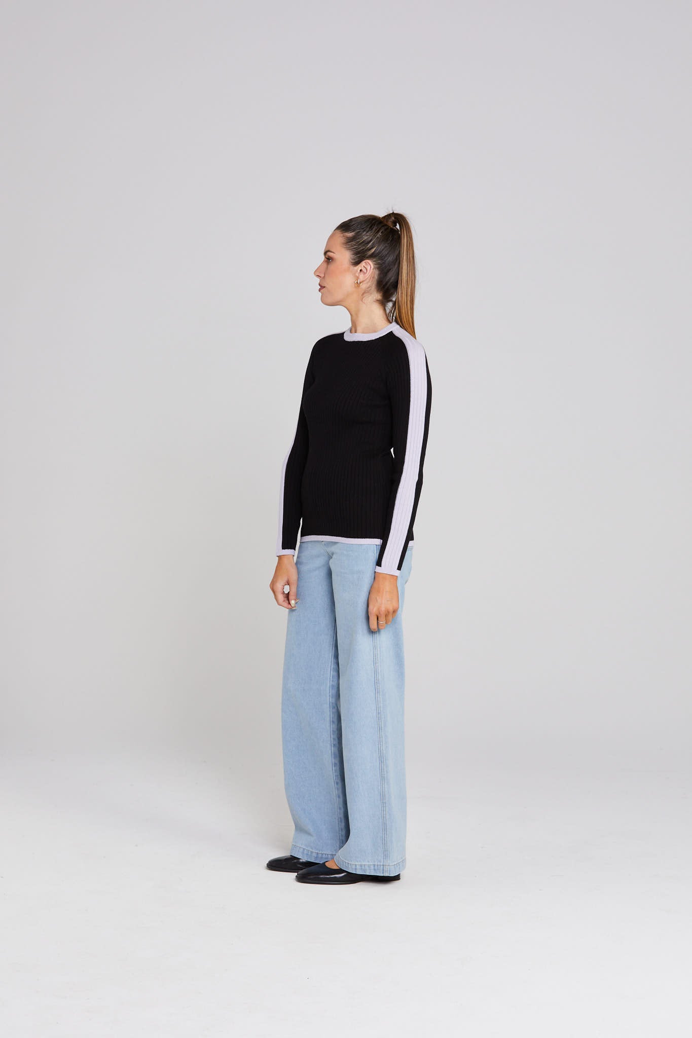 Unity Longsleeve - Black/Lilac