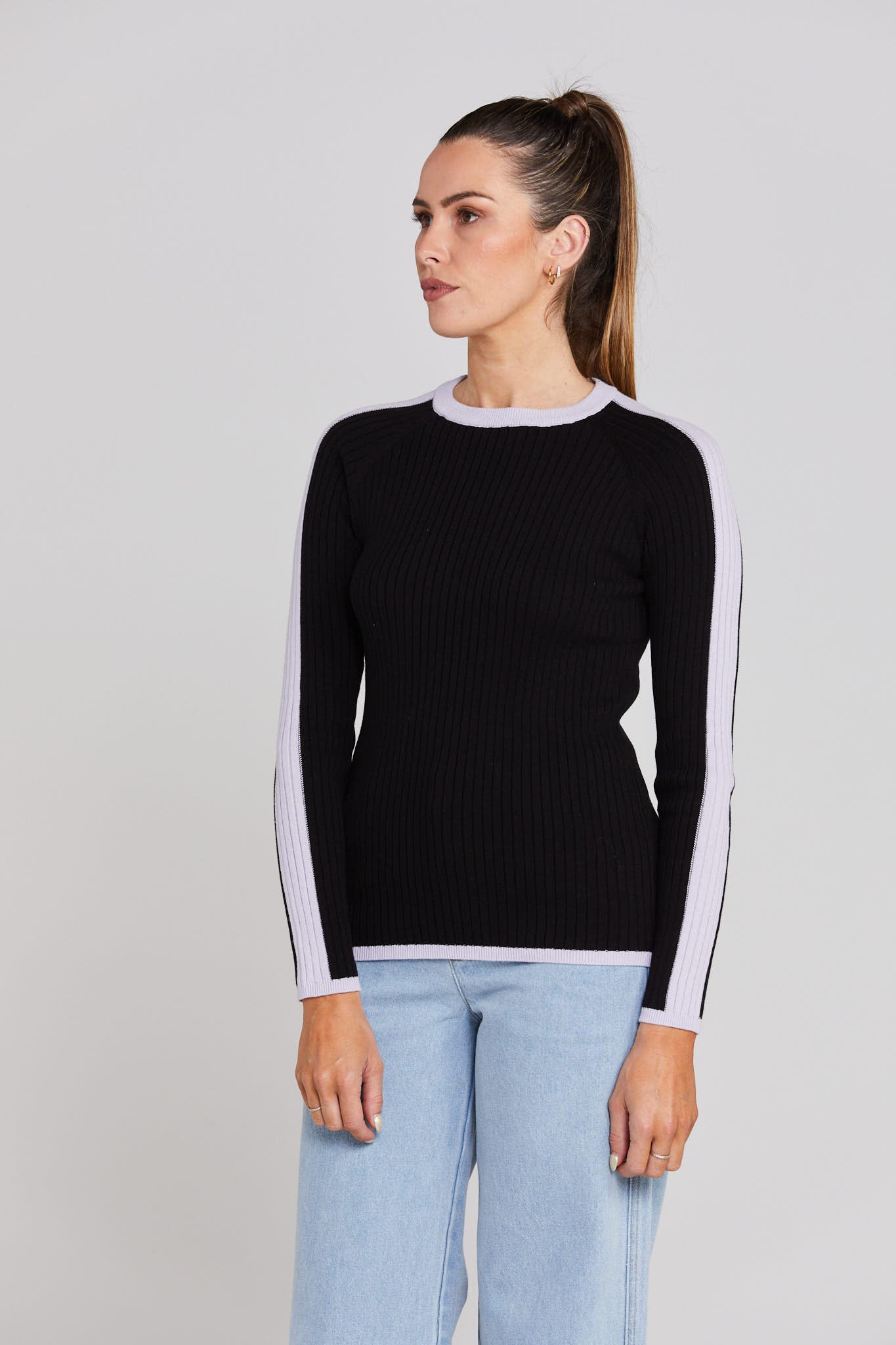 Unity Longsleeve - Black/Lilac