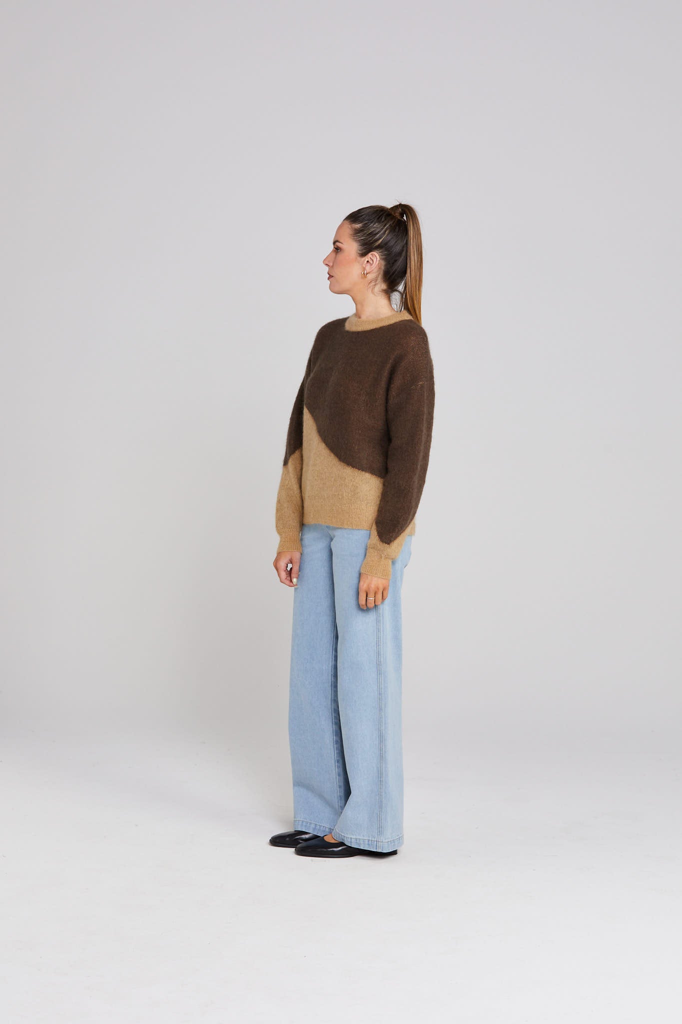 Split Jumper - Mocha