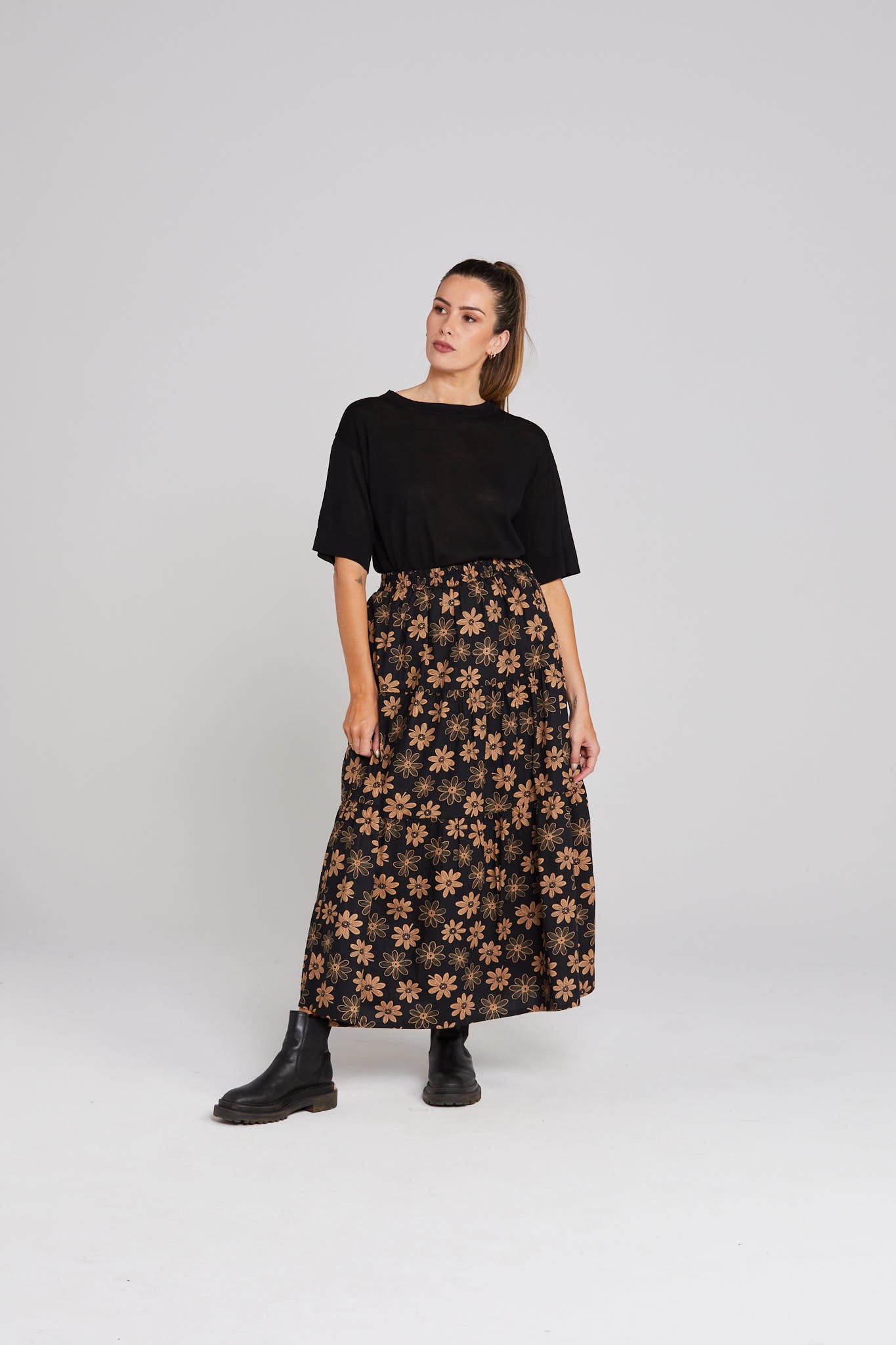 Karla Skirt - Winter Petal