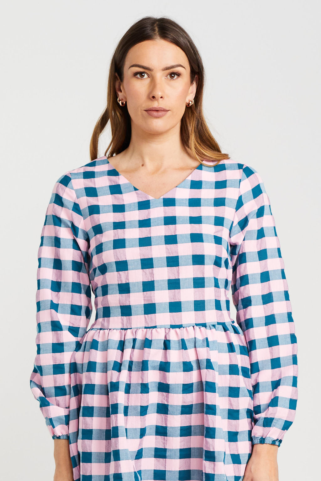 Piper Dress - Teal Candy