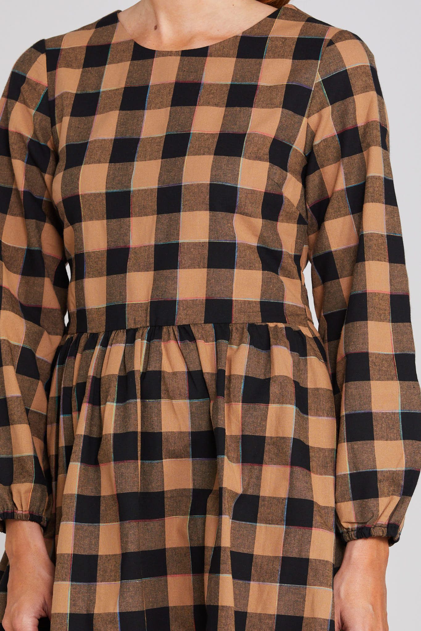 Pippo Dress - Cocoa Check