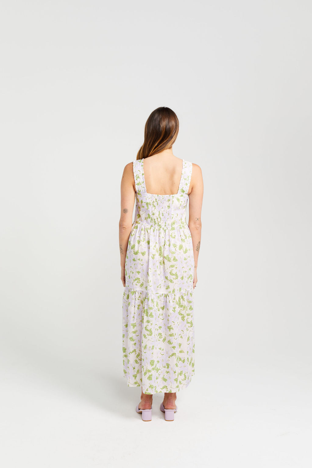 Ziggy-Zag Dress - Painted Garden