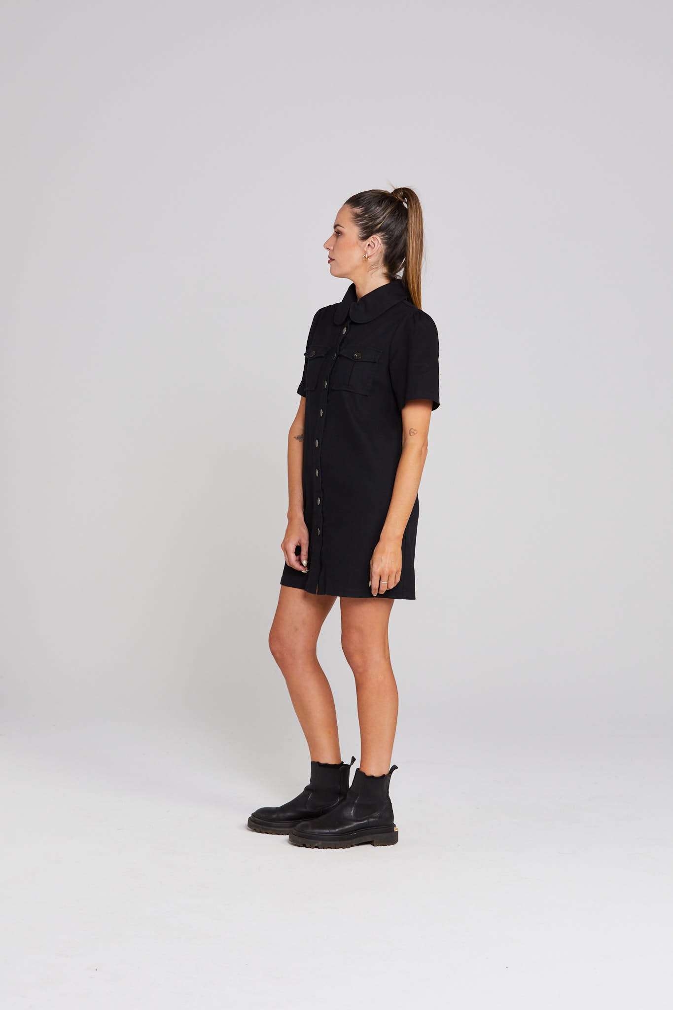 Utility Dress - Black