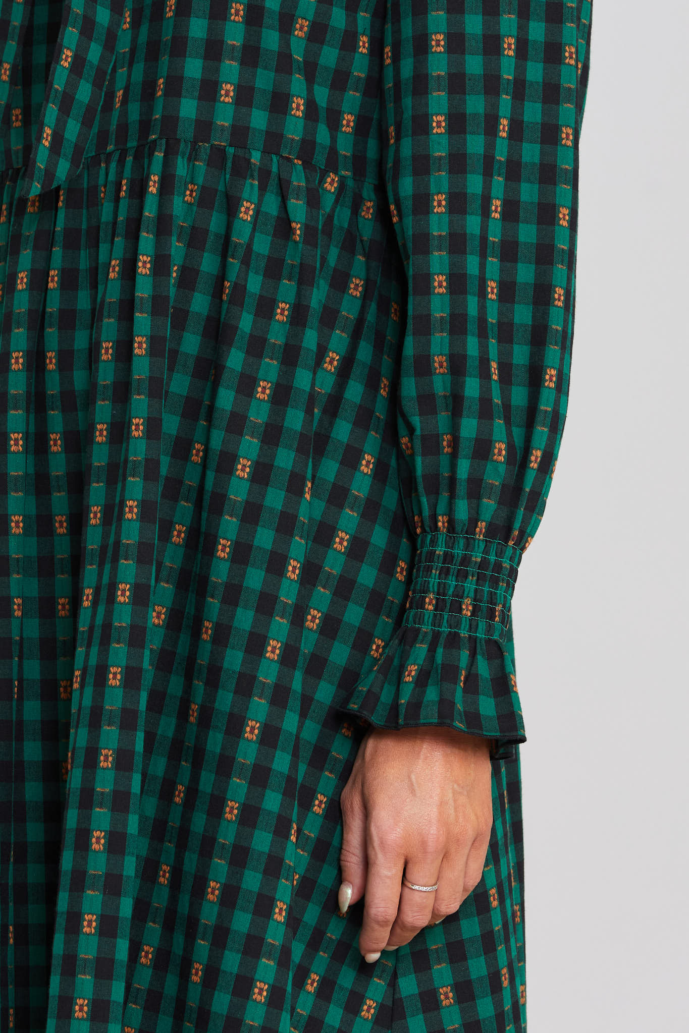 Joyful Dress - Petal Plaid