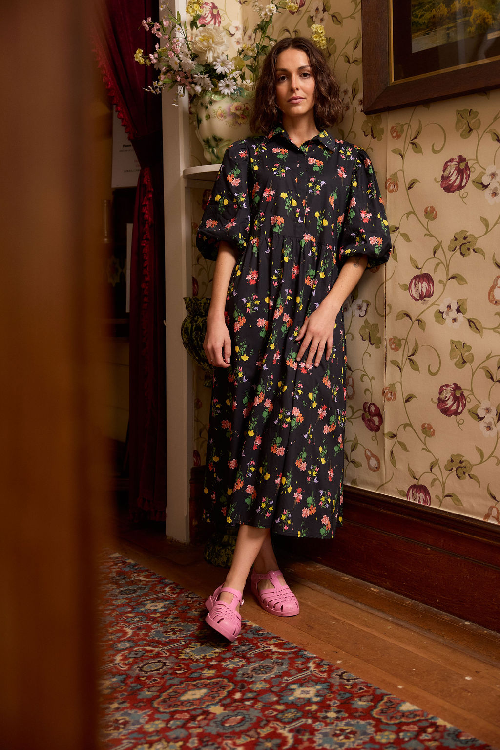 Coming Soon - Lucina Dress - Vivid Noir