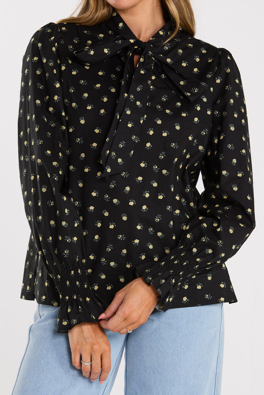 Nightwave Top - Golden Rose