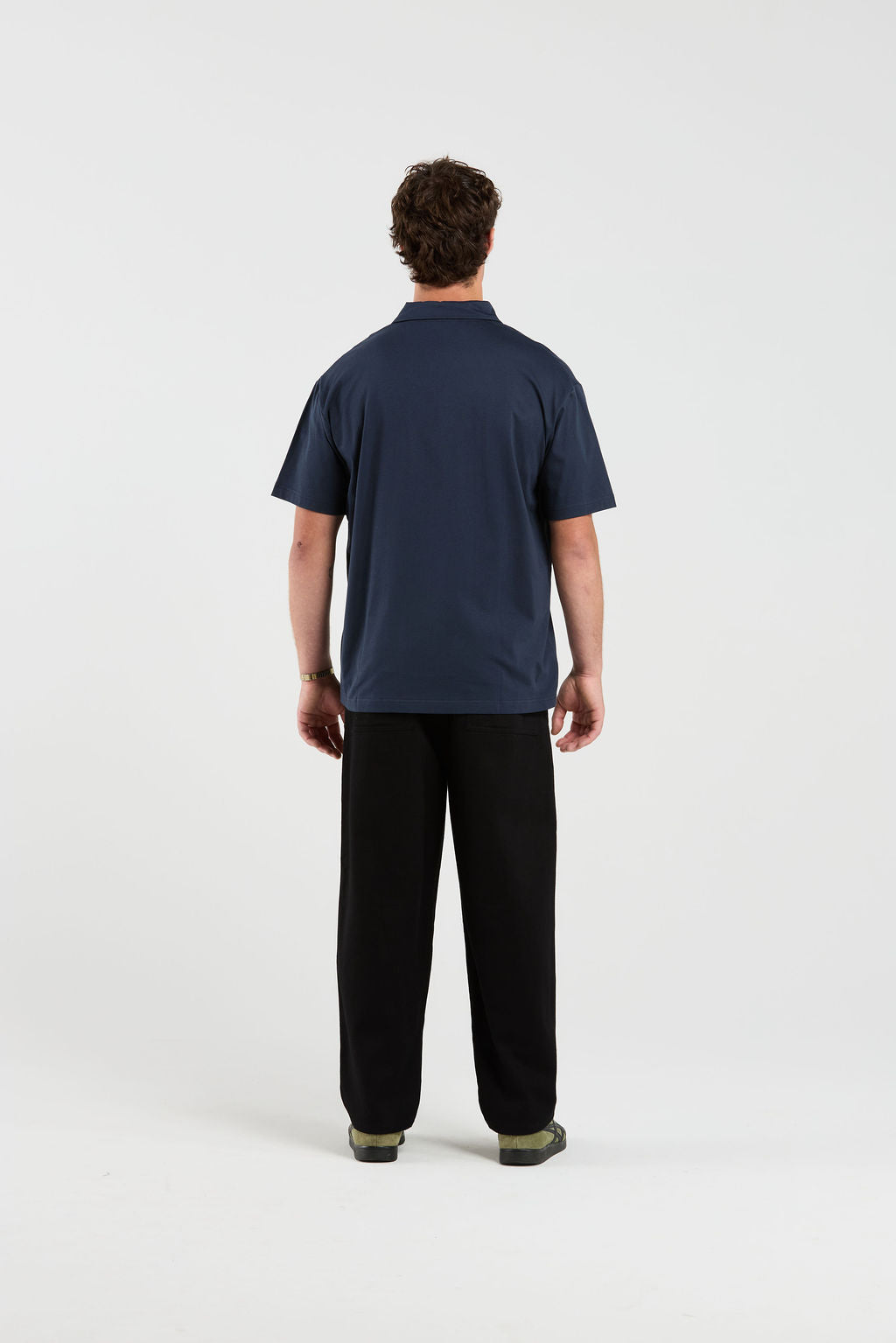 Stride Tee - Navy Eyes