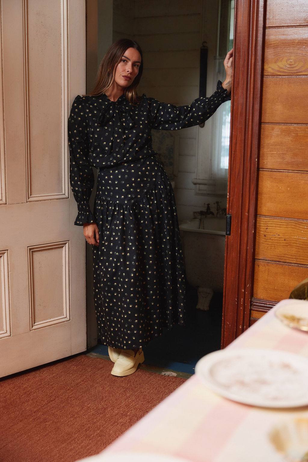 Aria Skirt - Golden Rose