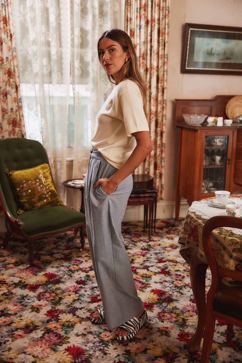 Ciro Pant - Onyx Grain