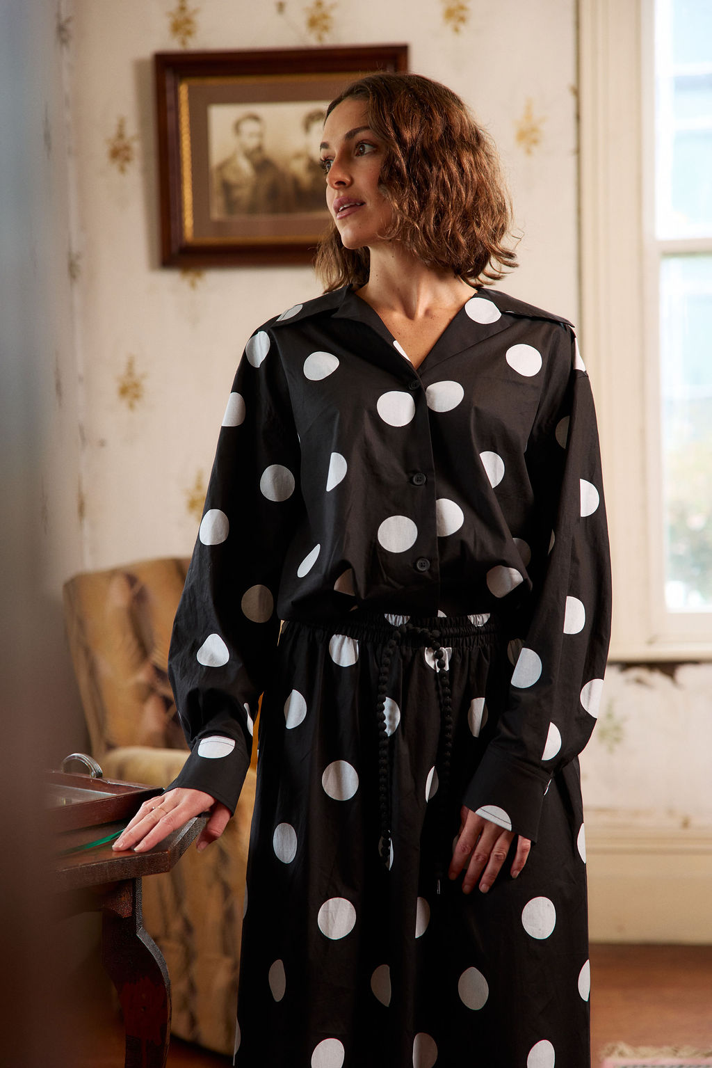 Sienna Shirt - Spotty