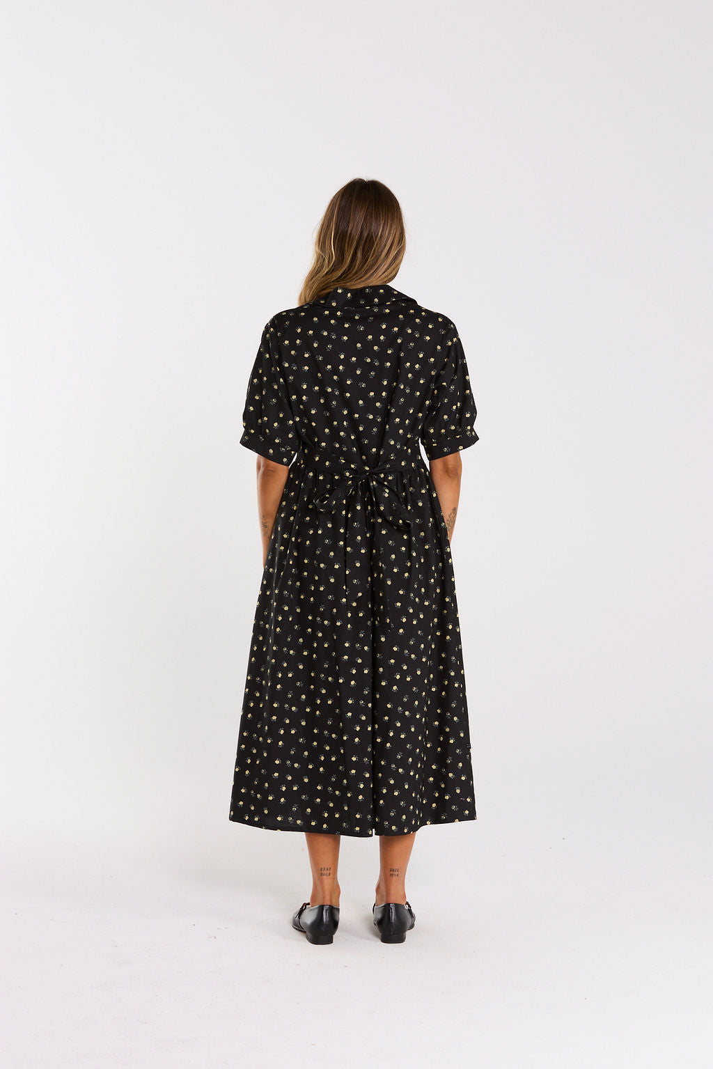 Lumie Dress - Golden Rose