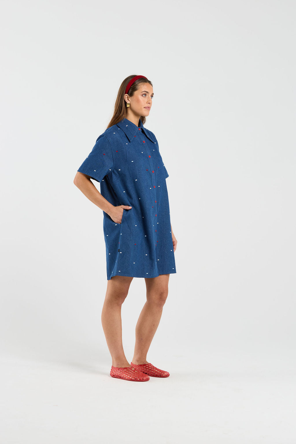 Monroe Dress - Dots
